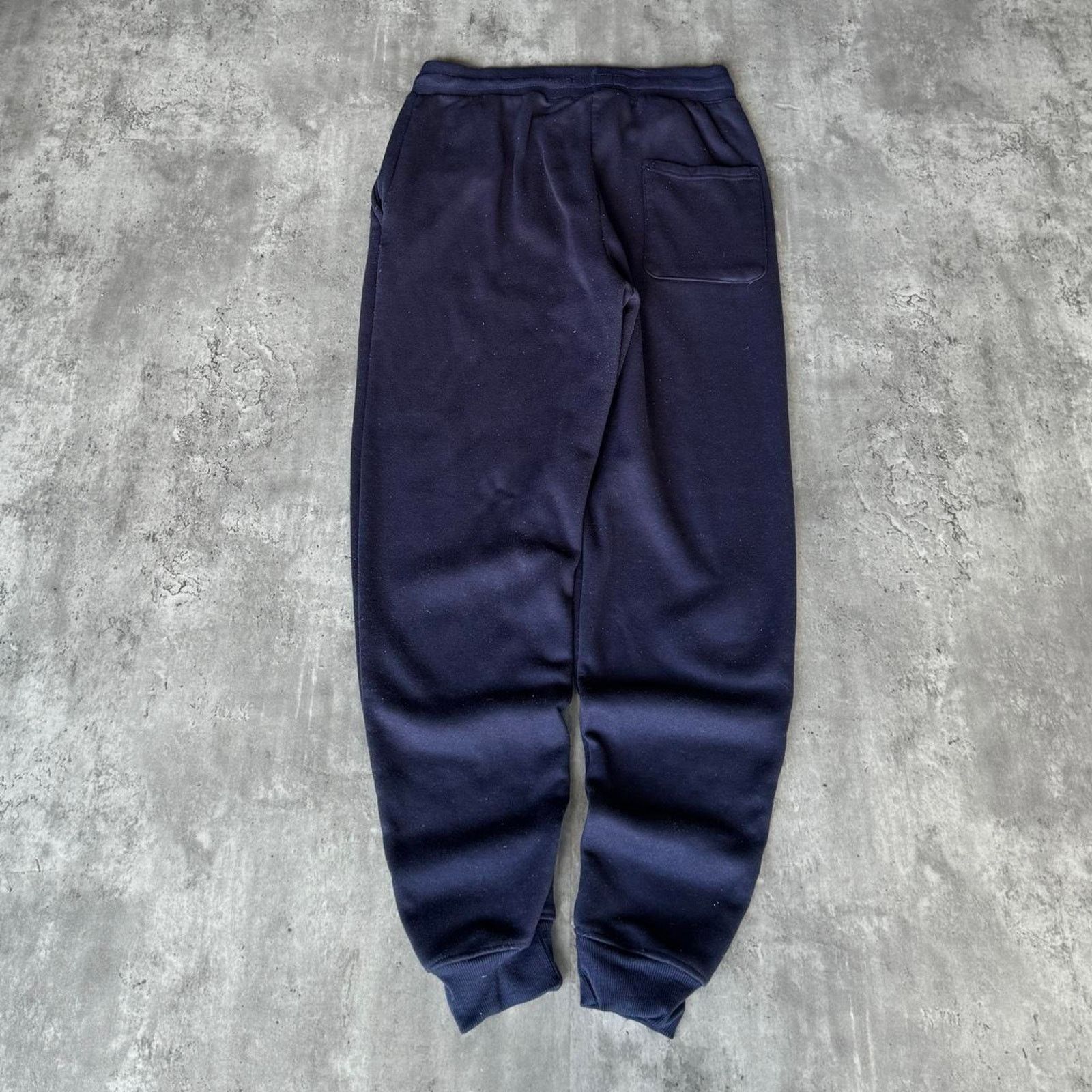 Japanese Brand × Vintage Vintage Y2K Navy Blue Baggy Grunge Opium Jogger Sweatpants Size US 33 - 2 Thumbnail