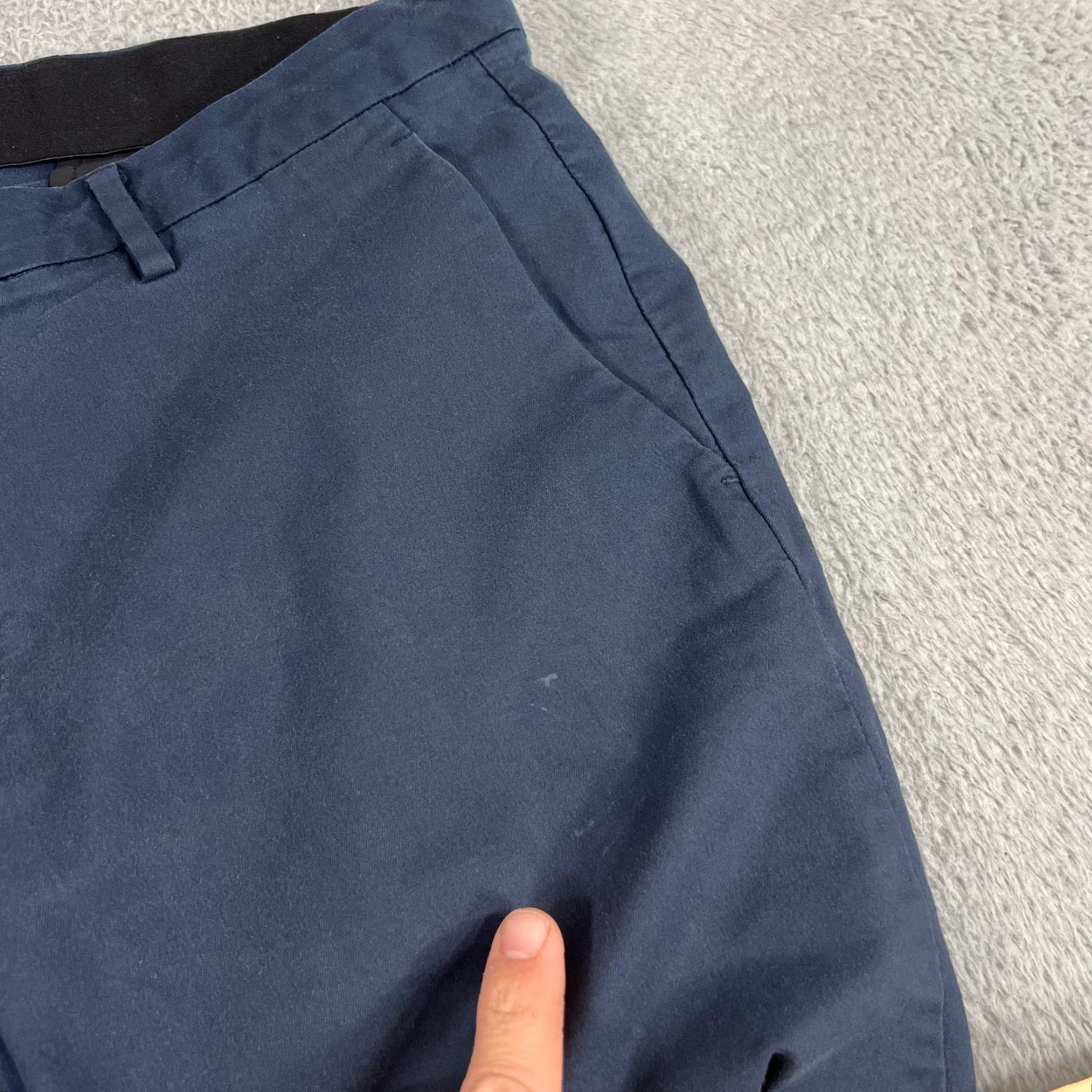 Bonobos Bonobos Slim Fit Pants Mens 34x30 Regular Cotton Stretch Chino Blue 3X Dry Performance Size US 34 / EU 50 - 6 Thumbnail