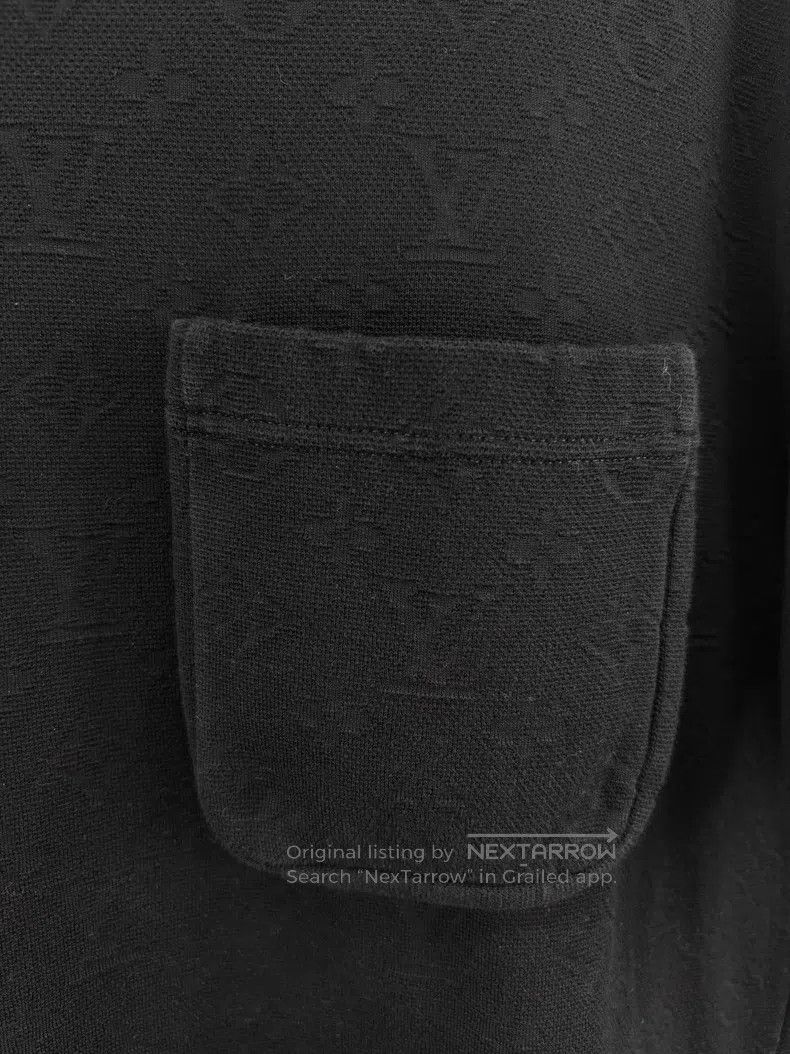 Louis Vuitton Louis Vuitton Black dark stripe full print pocket short sl Size US L / EU 52-54 / 3 - 5 Thumbnail