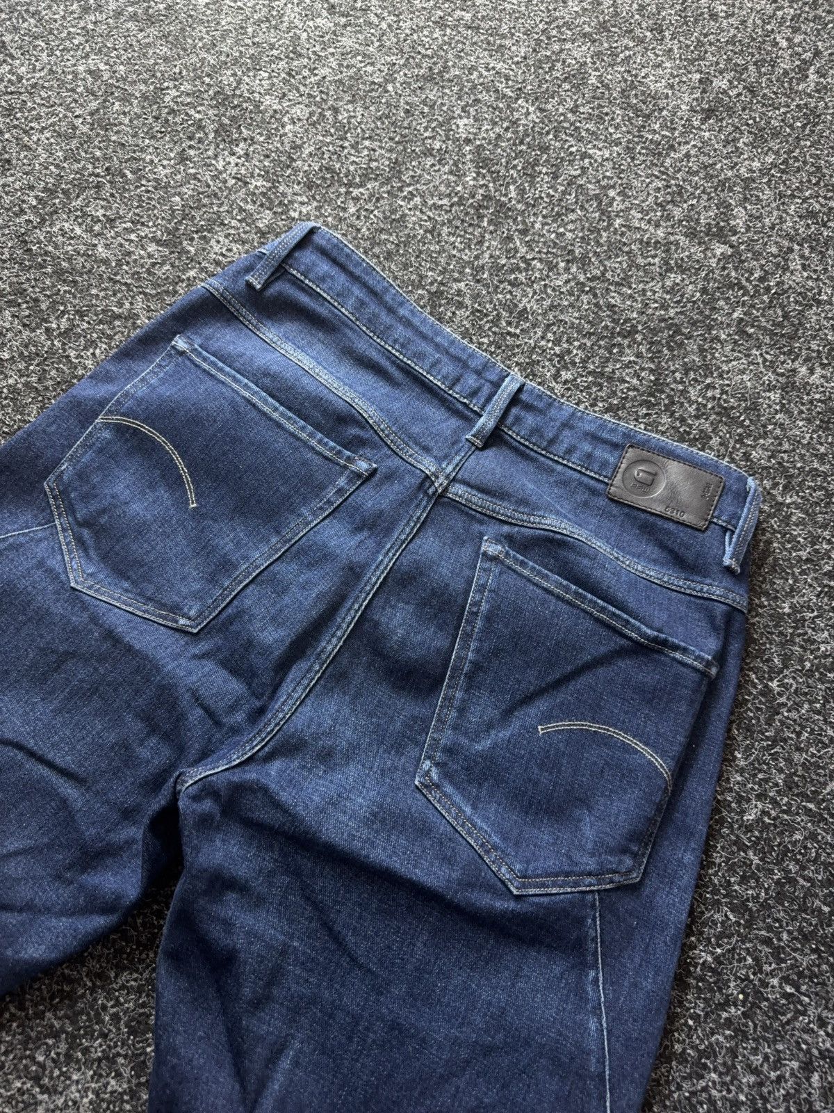 G-Star 00s Y2K G Star Japanese RAW Joci 3D Slim Jeans Dark Wash Size 30" / US 8 / IT 44 - 16 Thumbnail