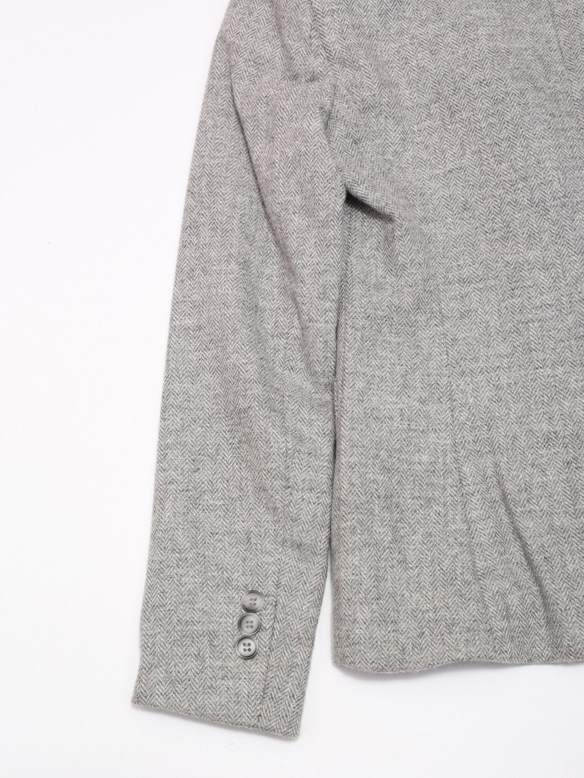 Johnstons Of Elgin Johnstons of Elgin Scotland Wool England Blazer Jacket Gray Size S / US 4 / IT 40 - 13 Thumbnail