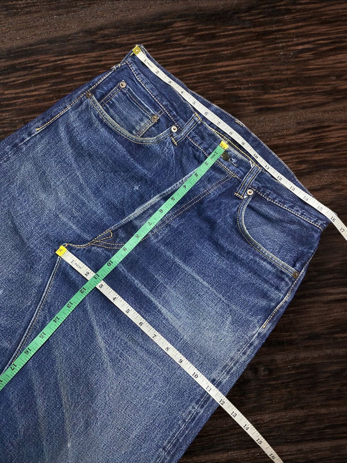 Sugar Cane Sugar Cane & Co Star Jeans Rare Japanese Selvedge Denim Size US 32 / EU 48 - 21 Thumbnail