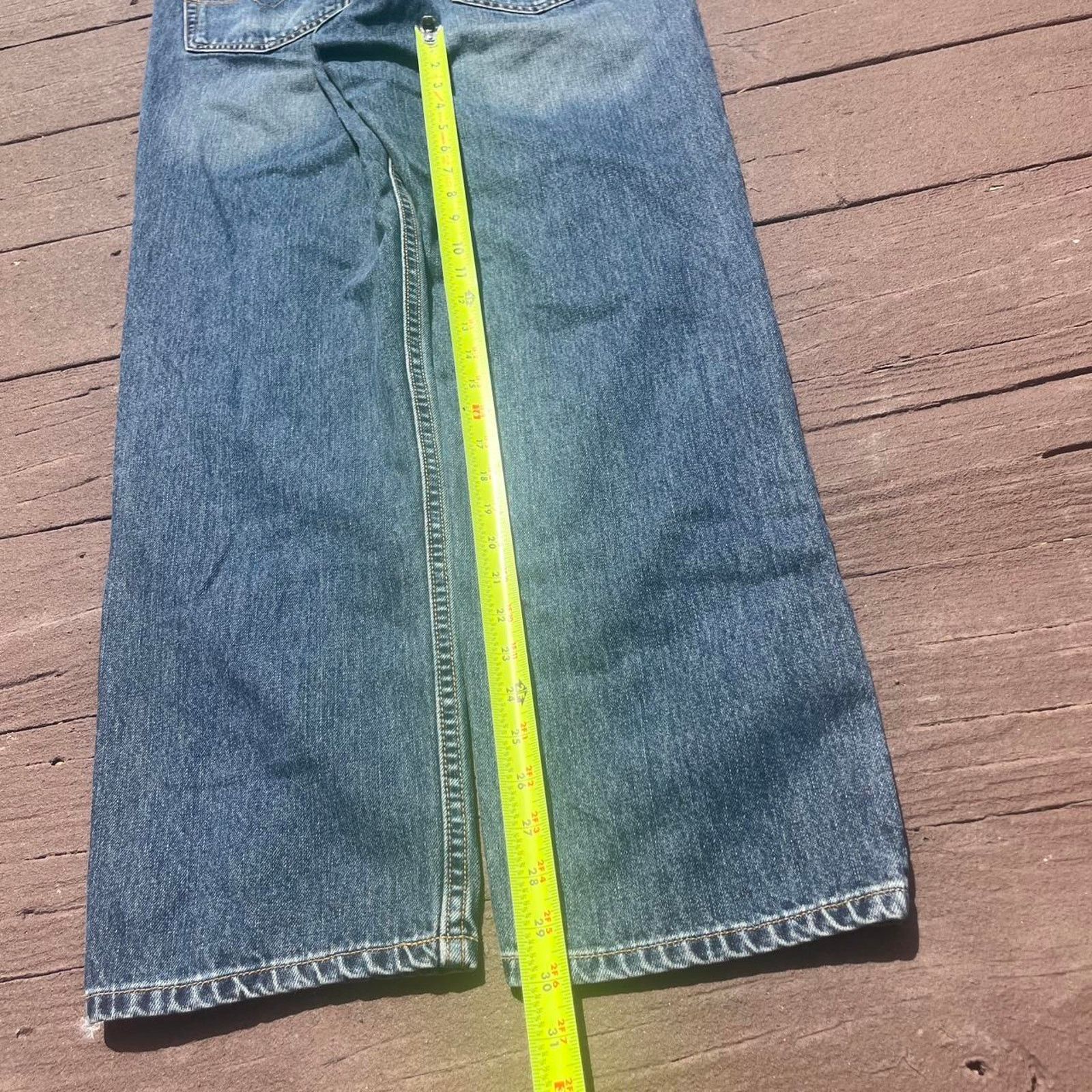 Harley Davidson Navy Blue Harley Davidson Jeans Size US 35 - 7 Thumbnail