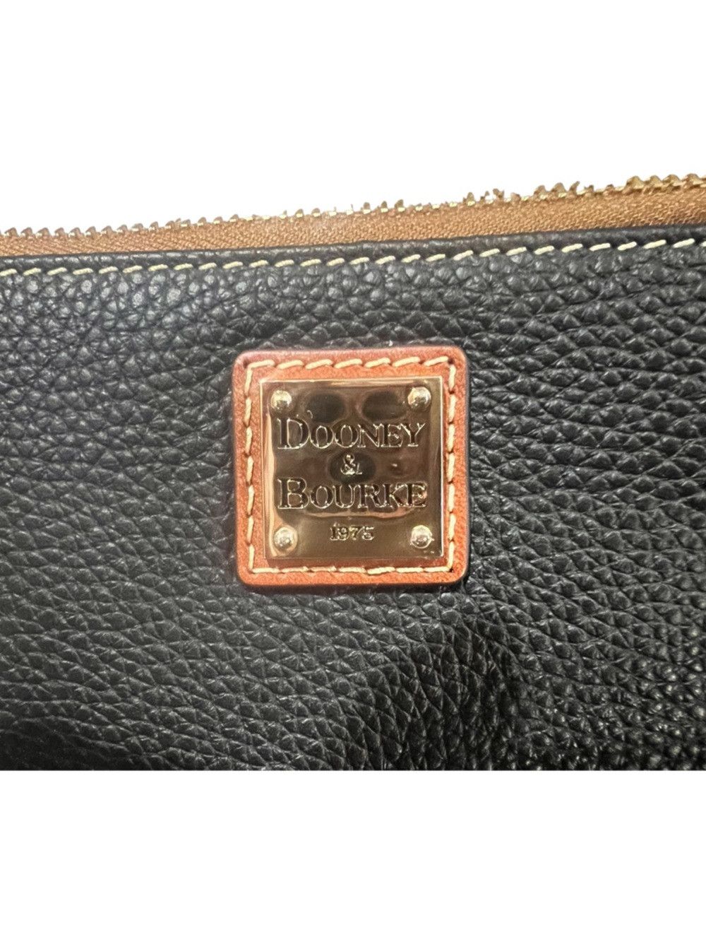 Dooney & Bourke Dooney & Bourke Pebble Leather Ella Crossbody Black Double Size ONE SIZE - 3 Thumbnail