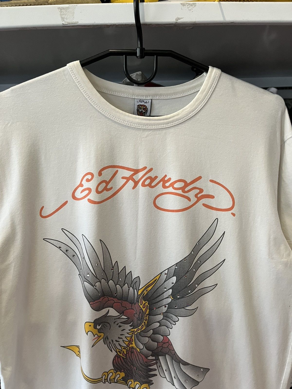 Ed Hardy Ed Hardy T-shirt Streetwear Y2K Vintage Size US XL / EU 56 / 4 - 4 Thumbnail