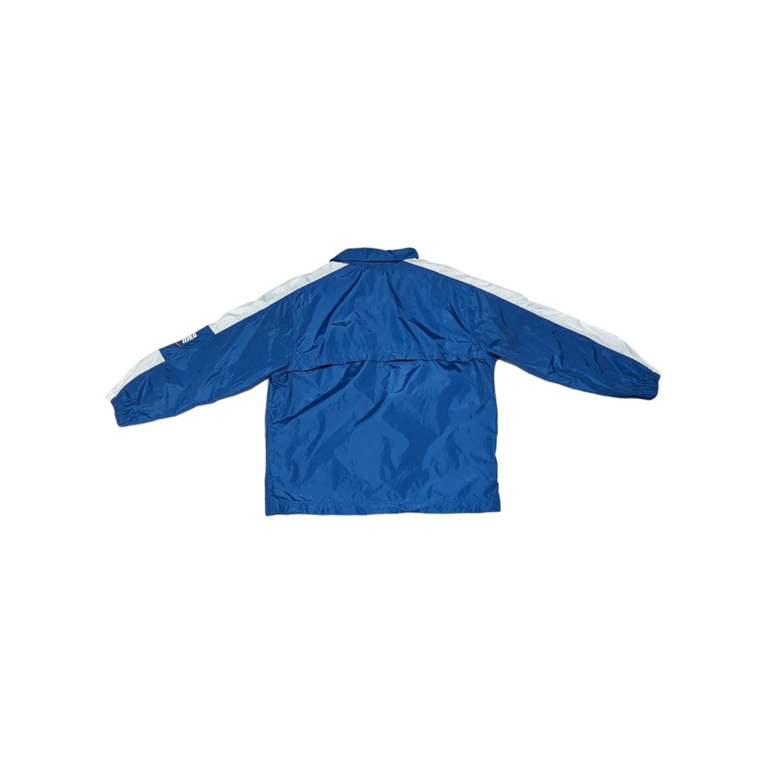 Nike × Vintage Vintage Nike Track Jacket Windbreaker Rain Waterproof Blue Size US XL / EU 56 / 4 - 2 Thumbnail