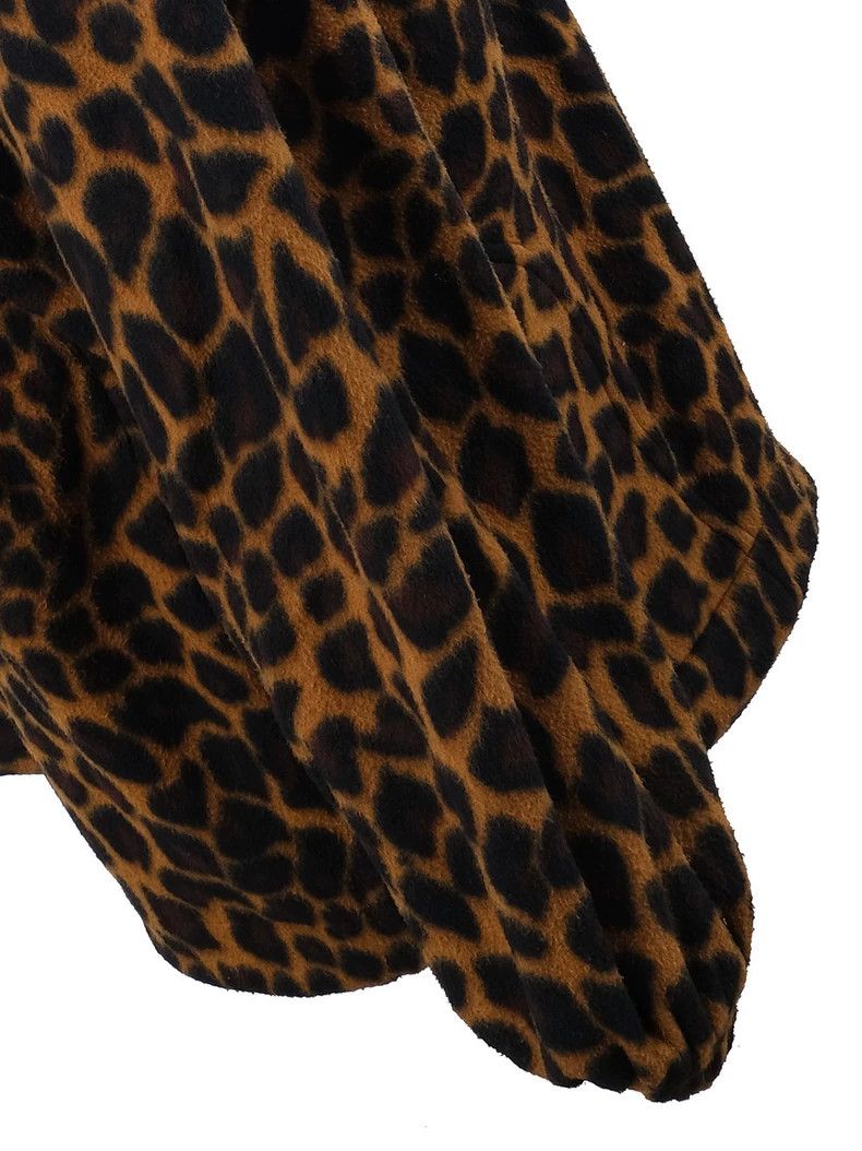 Balenciaga Balenciaga Leopard fleece jacket Size XS / US 0-2 / IT 36-38 - 3 Thumbnail