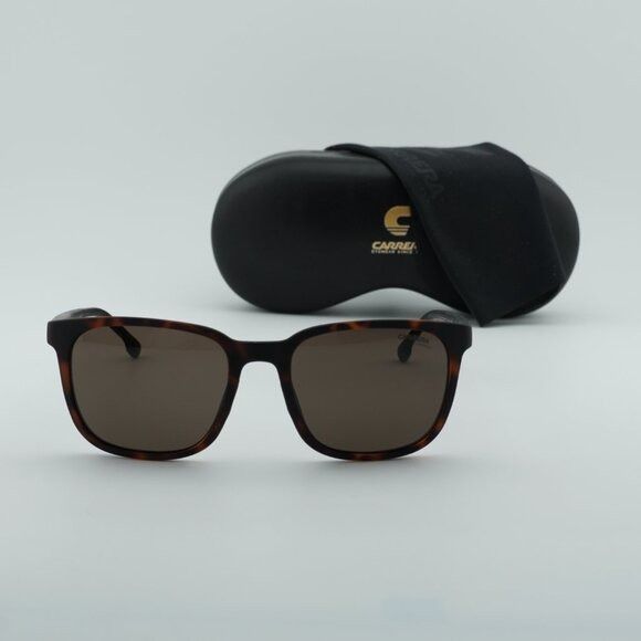 Carrera CARRERA 8046/S 0N9P 70 Sunglasses Matte Havana Square Frame Size ONE SIZE - 11 Thumbnail