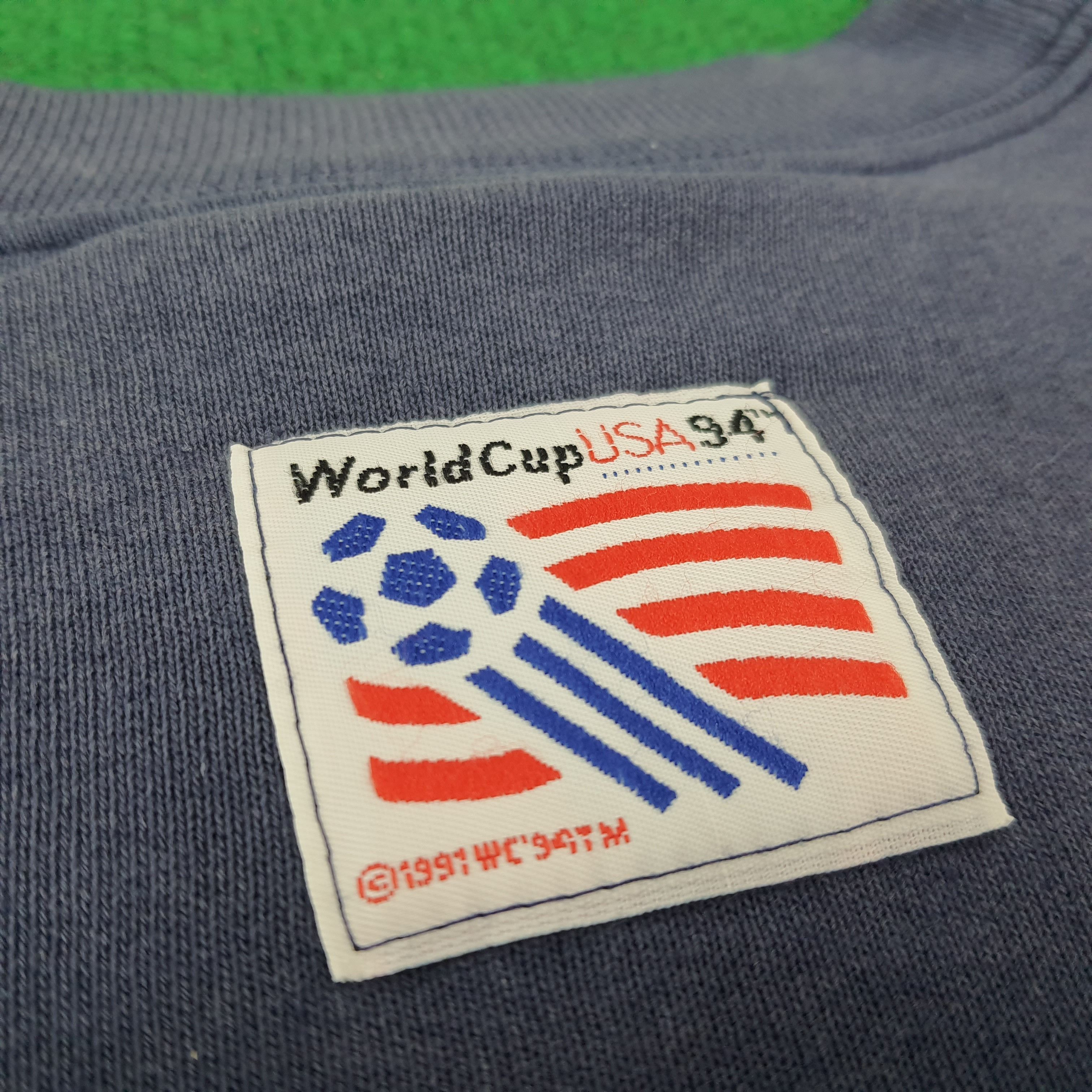 Vintage Vintage World Cup USA'94 90s Sports Sweatshirts Size US L / EU 52-54 / 3 - 4 Thumbnail