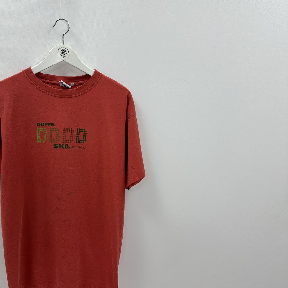 Vintage Vintage 90s Duffs Sk8 Technique skateboarding tee y2k rare Size US L / EU 52-54 / 3 - 2 Thumbnail