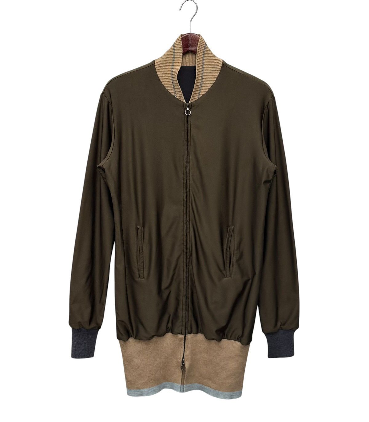 Yohji Yamamoto Yohji Yamamoto Femme Jersey Bomber Sweater Size M / US 6-8 / IT 42-44 - 1 Thumbnail
