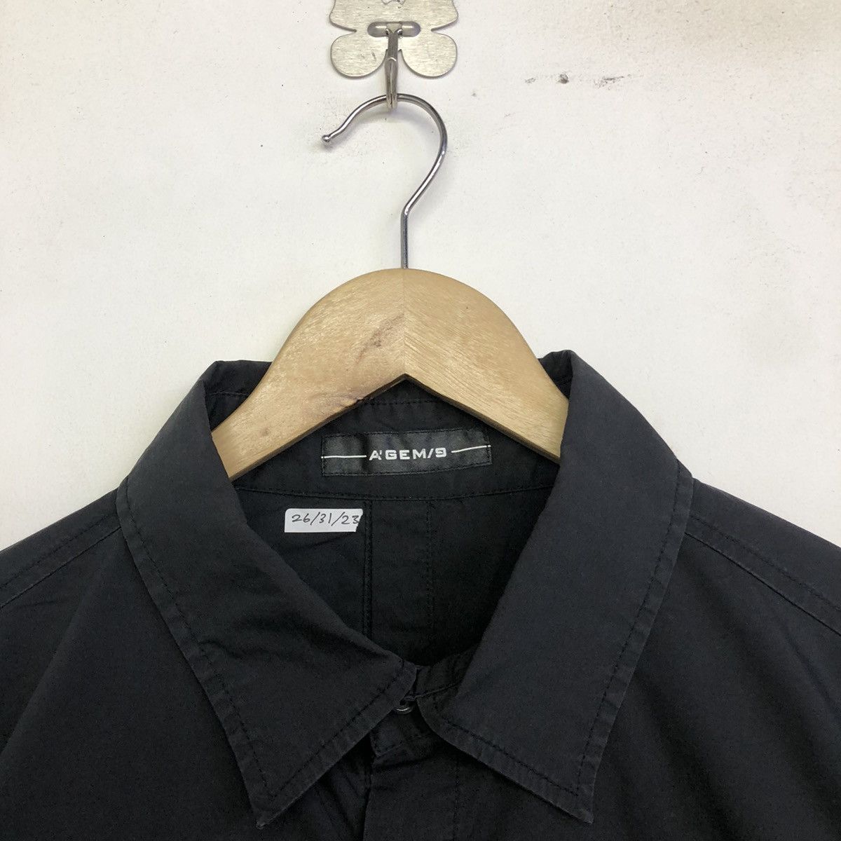 Japanese Brand Avant Garde!! A’Gem/9 2020 A/W Double Side Hype Button Shirt Size US L / EU 52-54 / 3 - 11 Thumbnail