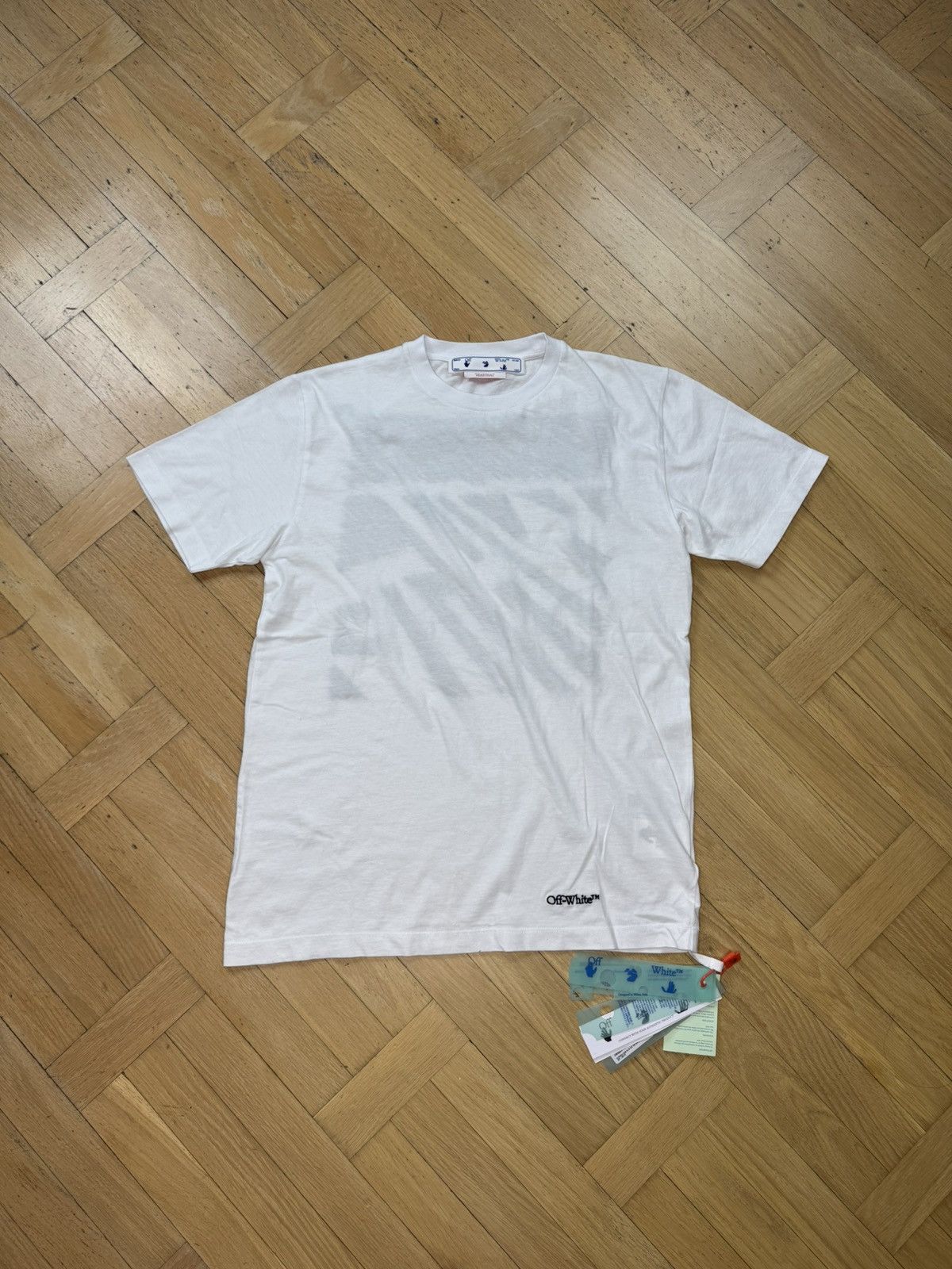 Off-White OFF-WHITE SCRIBBLE DIAG LOGO TEE Size US S / EU 44-46 / 1 - 3 Thumbnail