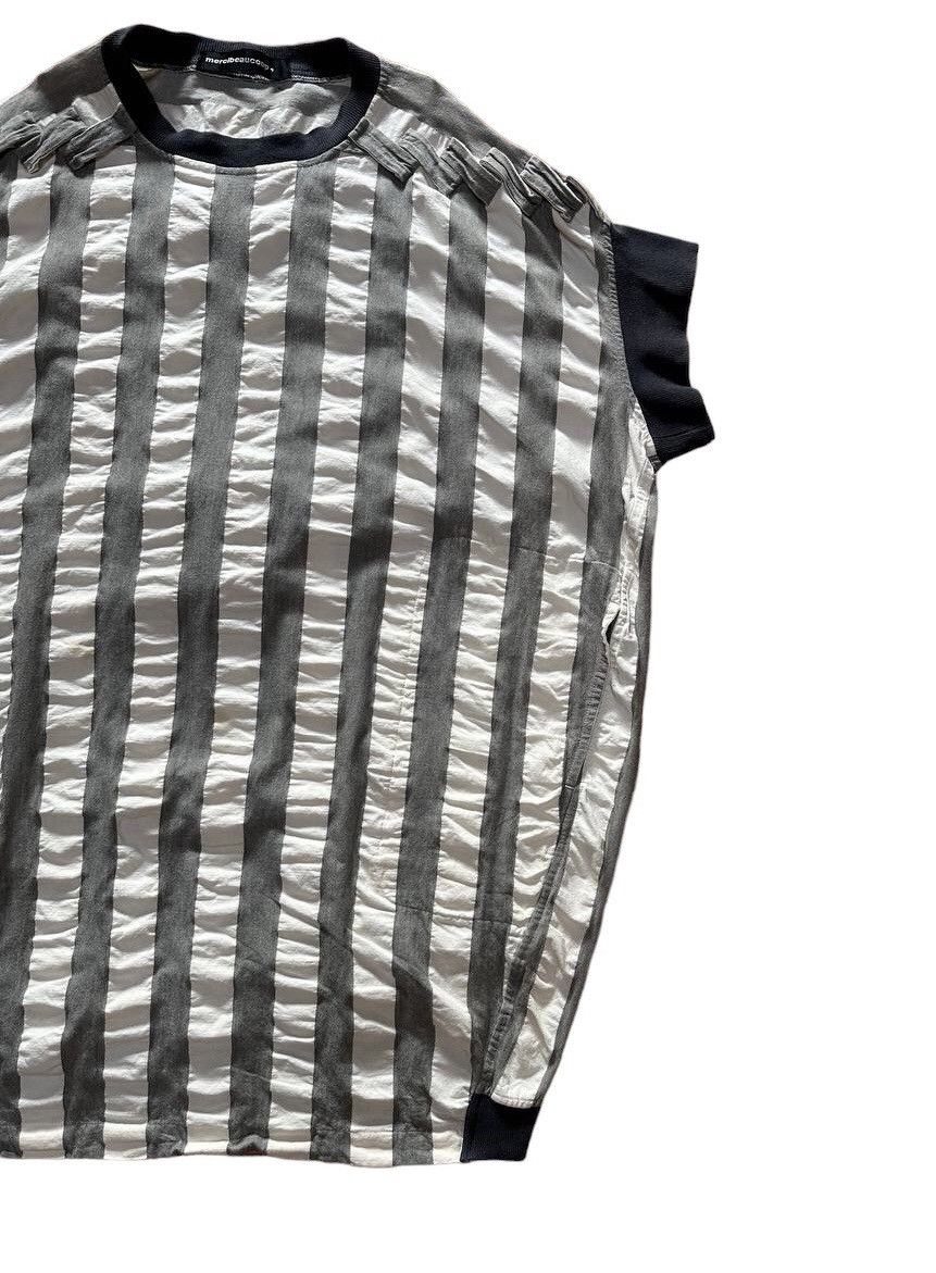 Issey Miyake × Japanese Brand × mercibeaucoup Mercibeaucoup Stripes Shirt Size US XXL / EU 58 / 5 - 4 Thumbnail