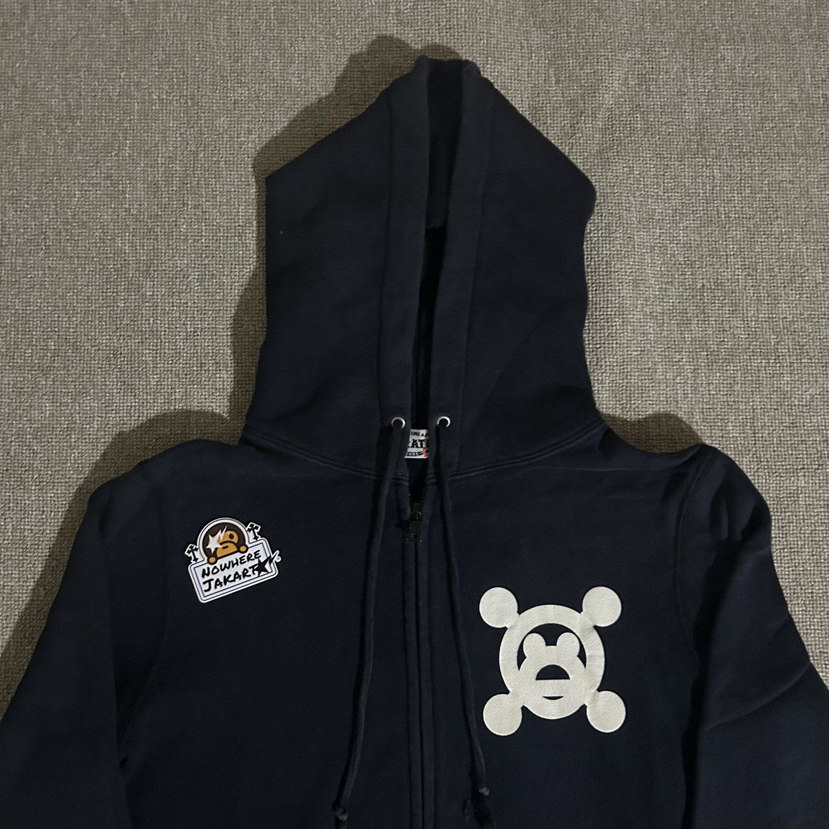Bape Baby Milo Pirates Zip Up Hoodie Size S / US 4 / IT 40 - 4 Thumbnail