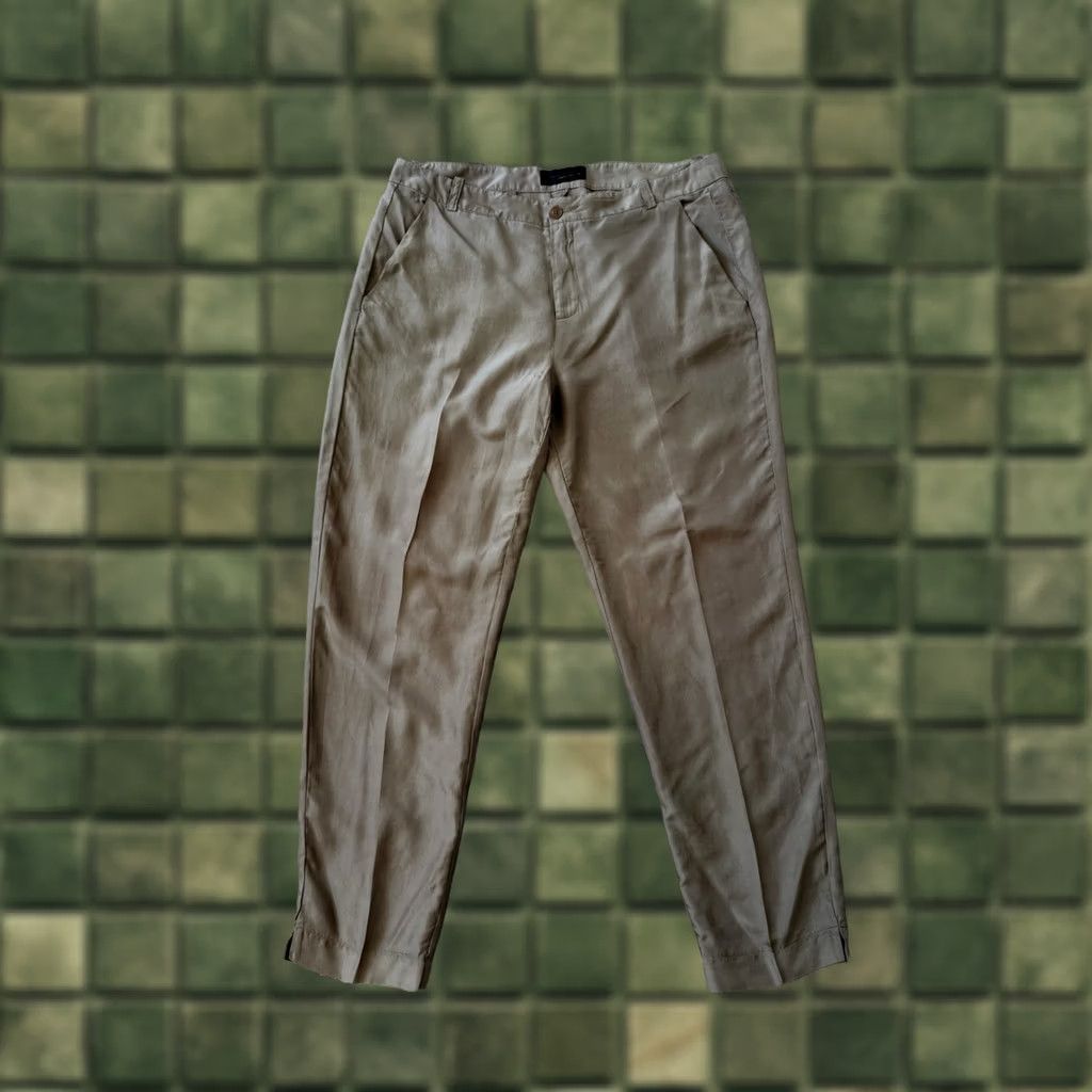 Diesel Diesel Silk Black Gold Pants Straight Leg Beige Women 44 Silk Pants Dress Pants Regular Pockets Luxury Beije/Beige Knit? Size 30" / US 8 / IT 44 - 1 Thumbnail