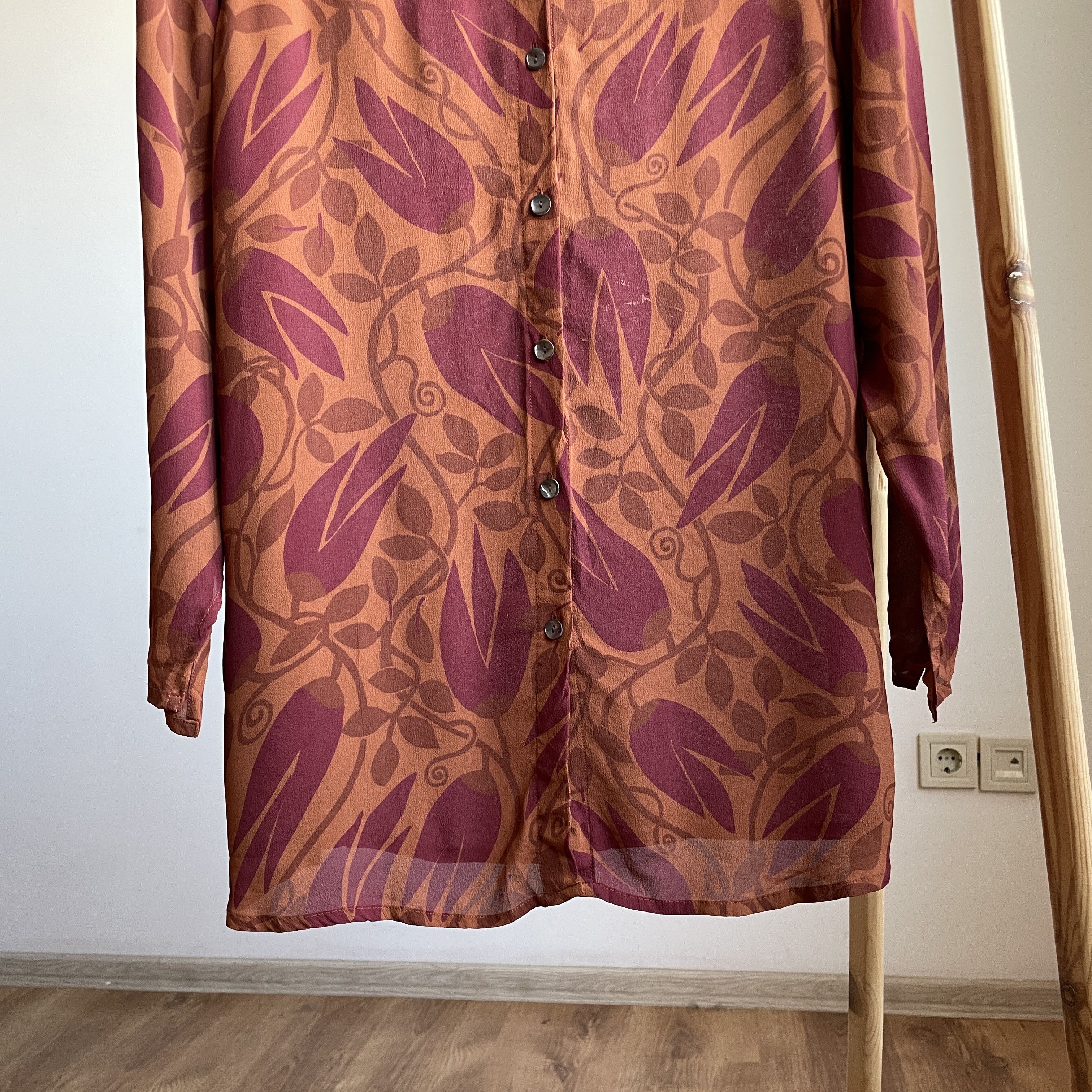 Gudrun Sjoden Gudrun Sjoden Floral Viscose Blouse Size S Size S / US 4 / IT 40 - 4 Thumbnail