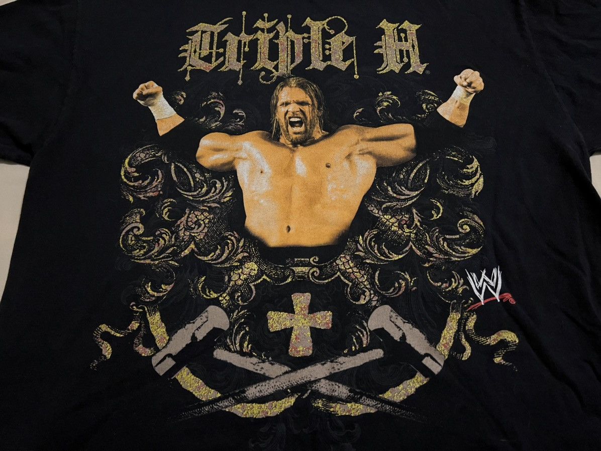 Vintage × WWE Vintage Triple H Tee Size US XL / EU 56 / 4 - 3 Thumbnail