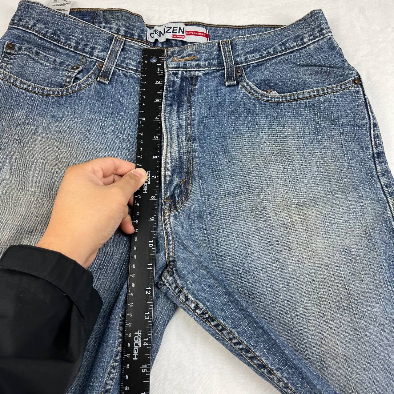 Denizen Denizen from Levi's 34x32 High Rise Relaxed Fit Denim Women Size 34" / US 12 / IT 48 - 9 Thumbnail