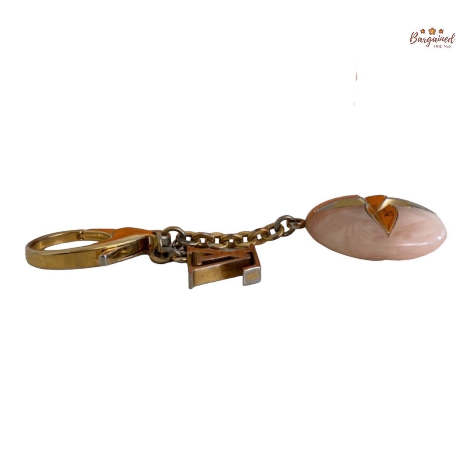Louis Vuitton LOUIS VUITTON Rose Flower Vellur Key Holder Bag Charm M66977 Size ONE SIZE - 8 Thumbnail