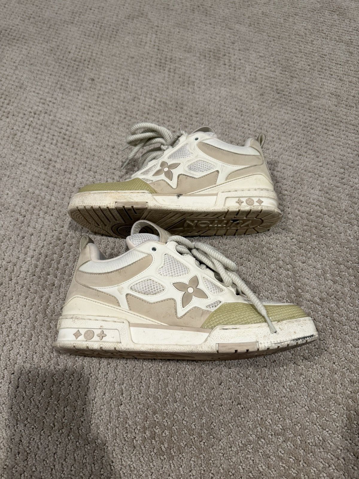 Louis Vuitton Louis Vuitton LV Skate Sneaker Beige Size US 9.5 / EU 42-43 - 2 Thumbnail