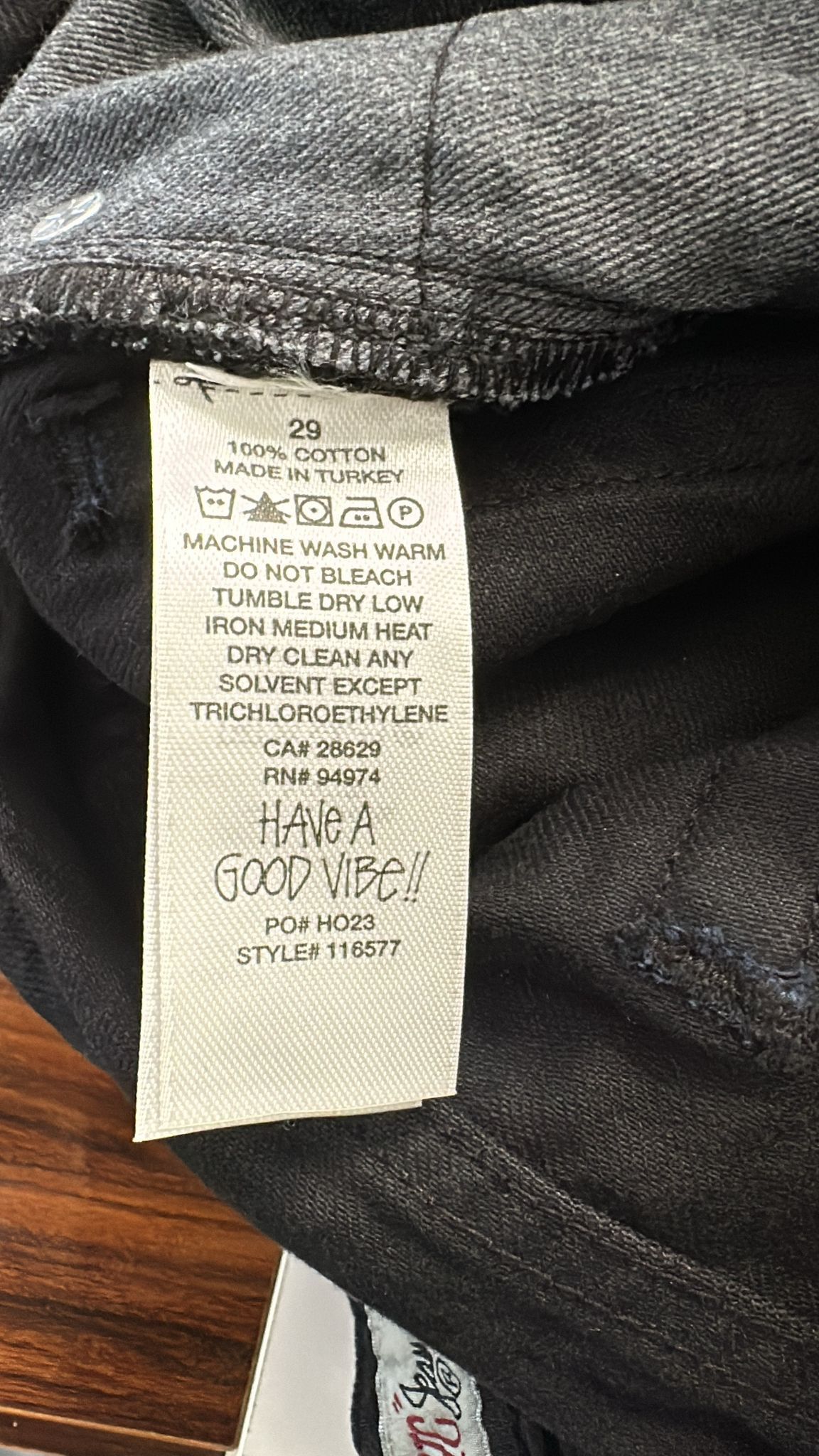 Stussy × Vintage Stüssy Classic Jean Size 29 Black Size US 29 - 8 Thumbnail