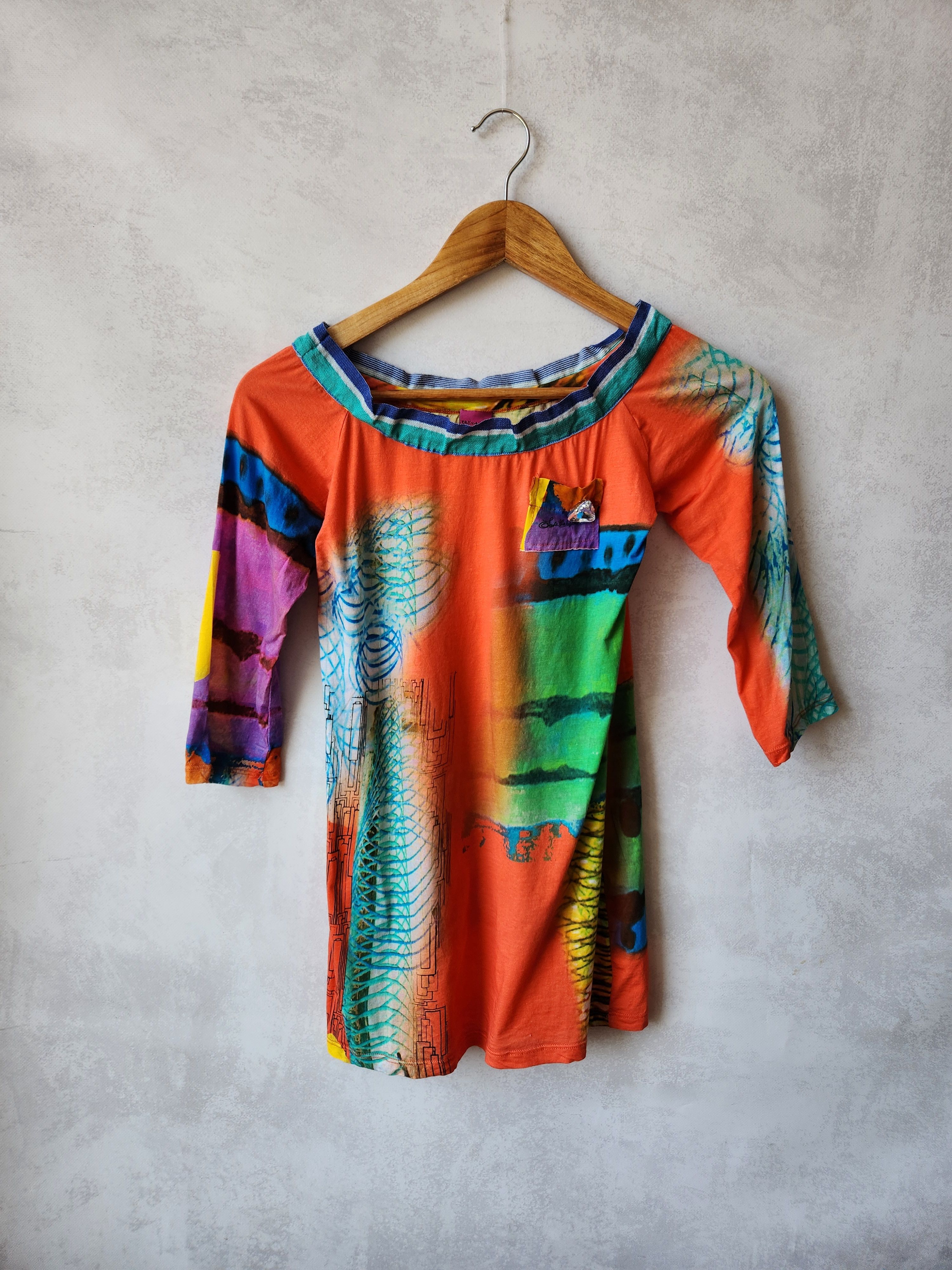 Other Save the queen multicolor lightweight cotton shirt size M Size M / US 6-8 / IT 42-44 - 1 Thumbnail