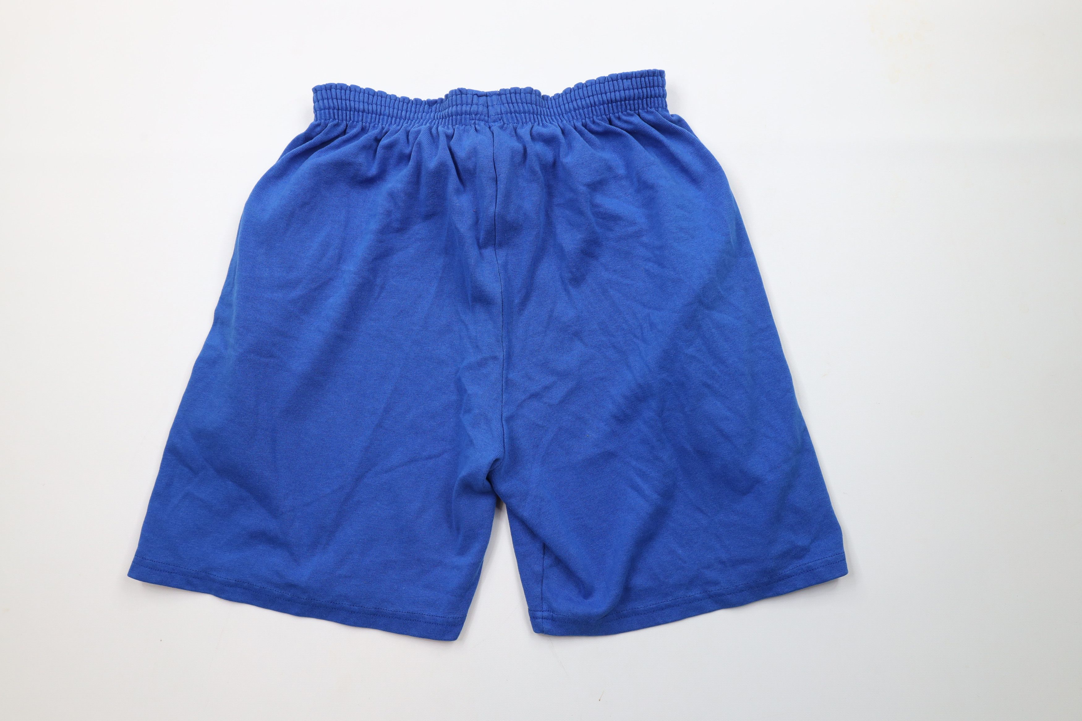 Champion × Vintage Vintage 90s Champion Logo Above Knee Heavyweight Shorts Size US 32 / EU 48 - 9 Thumbnail
