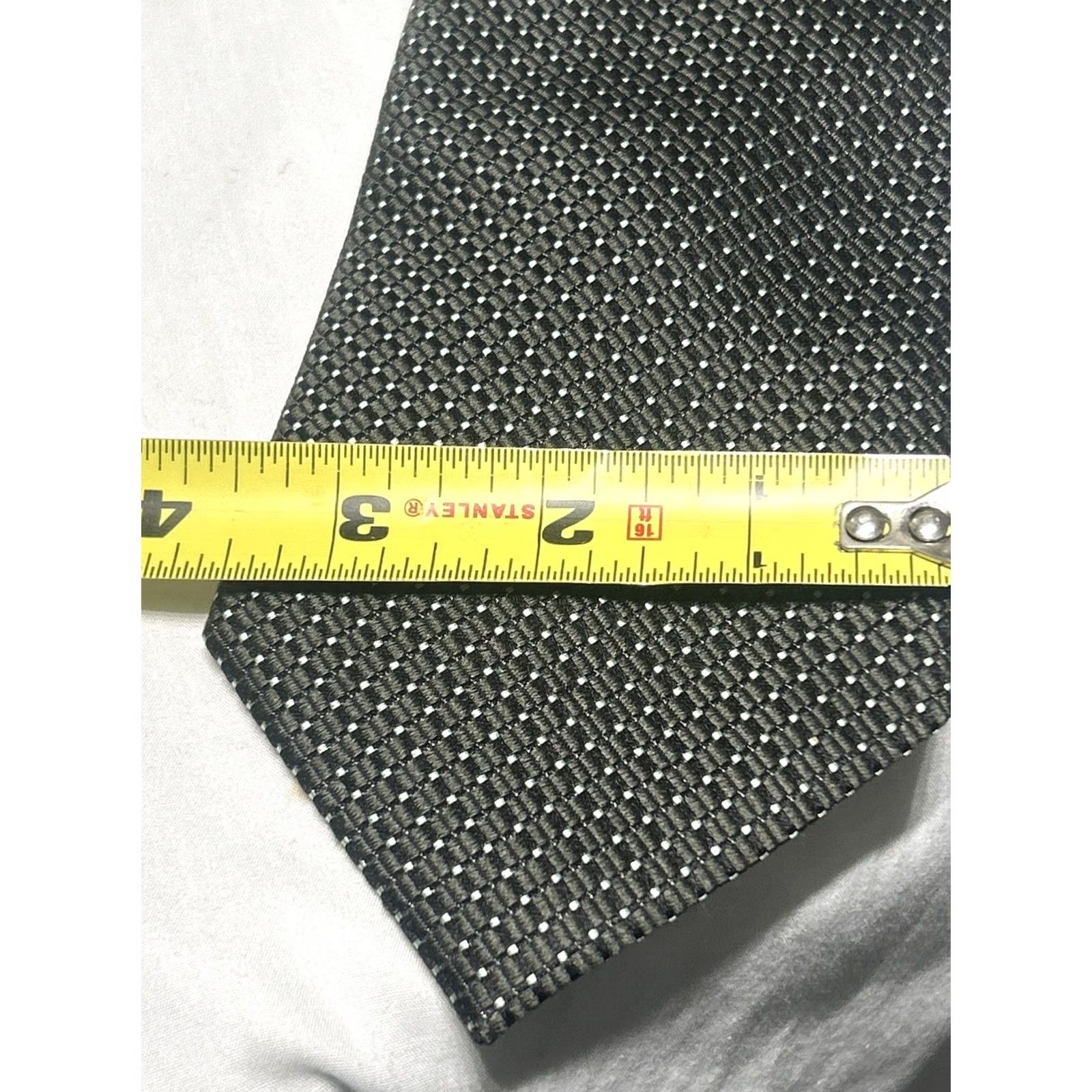 Vintage Pure Silk Cafe Coton Tie Geometric Green 3.5x58 Men Adult Silk Tie Mens Size ONE SIZE - 7 Thumbnail