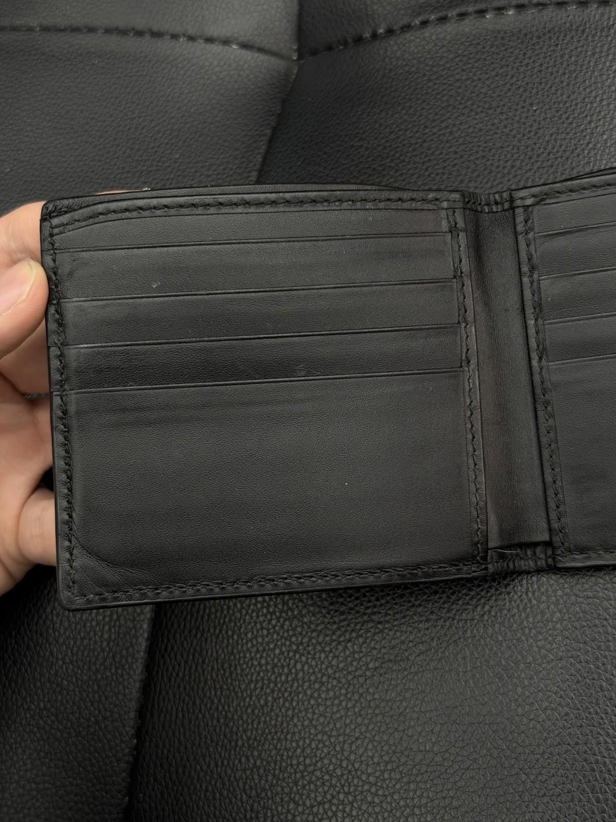 Gucci GUCCI Guccissima Web Compact Wallet Bifold Leather Mens Size ONE SIZE - 10 Thumbnail