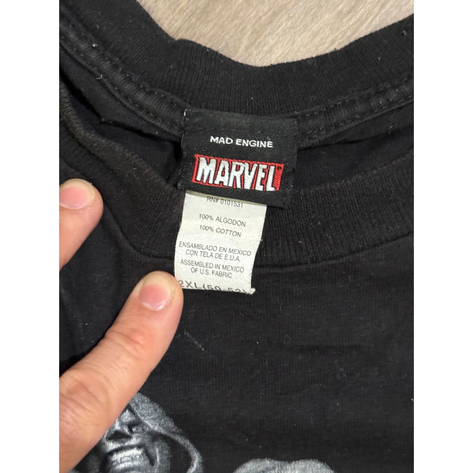Mad Engine Vintage y2k Mad Engine Marvel Superhero TShirt Size US XXL / EU 58 / 5 - 4 Thumbnail