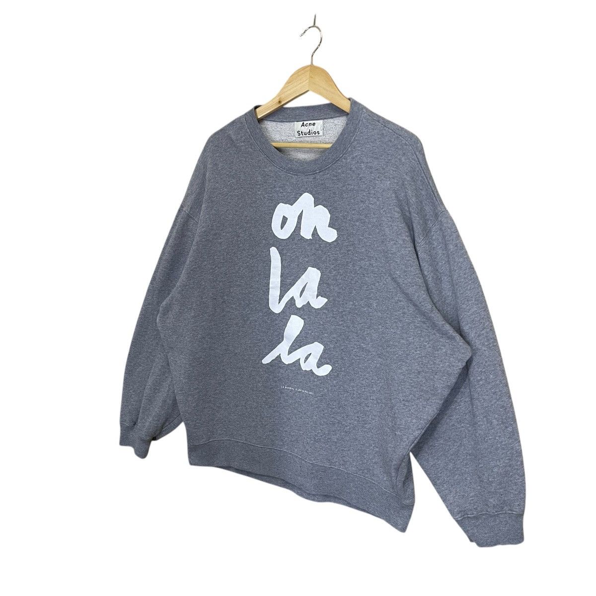 Acne Studios SS14 ACNE STUDIOS BIG LOGO CREWNECK SWEATSHIRT Size US XL / EU 56 / 4 - 3 Thumbnail