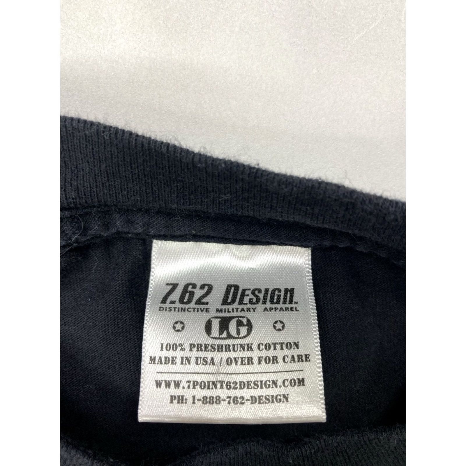 Vintage 7.62 Designs United States Navy Graphic T-shirt Men Medium Black Short Sleeve Size US M / EU 48-50 / 2 - 6 Thumbnail