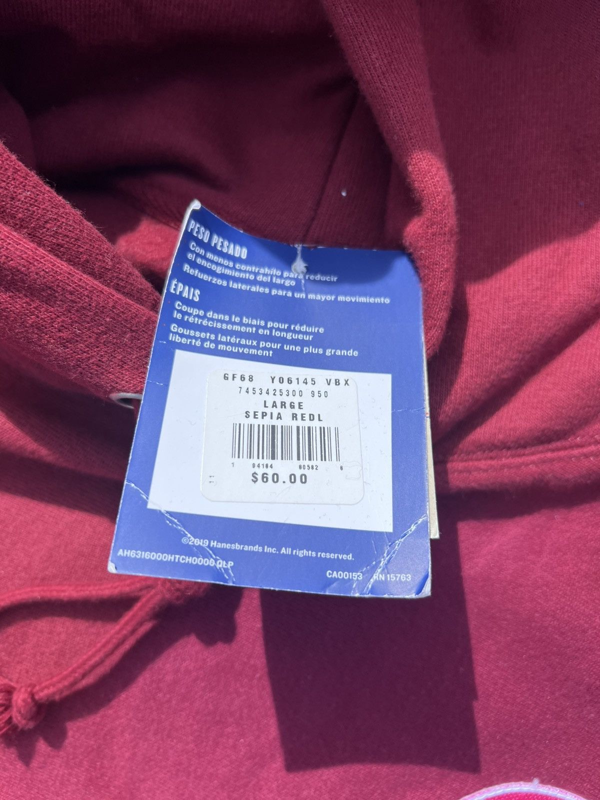 Champion × MLB Reverse Weave Hoodie x Pink Philadelphia Phillies Patch Size US L / EU 52-54 / 3 - 9 Thumbnail
