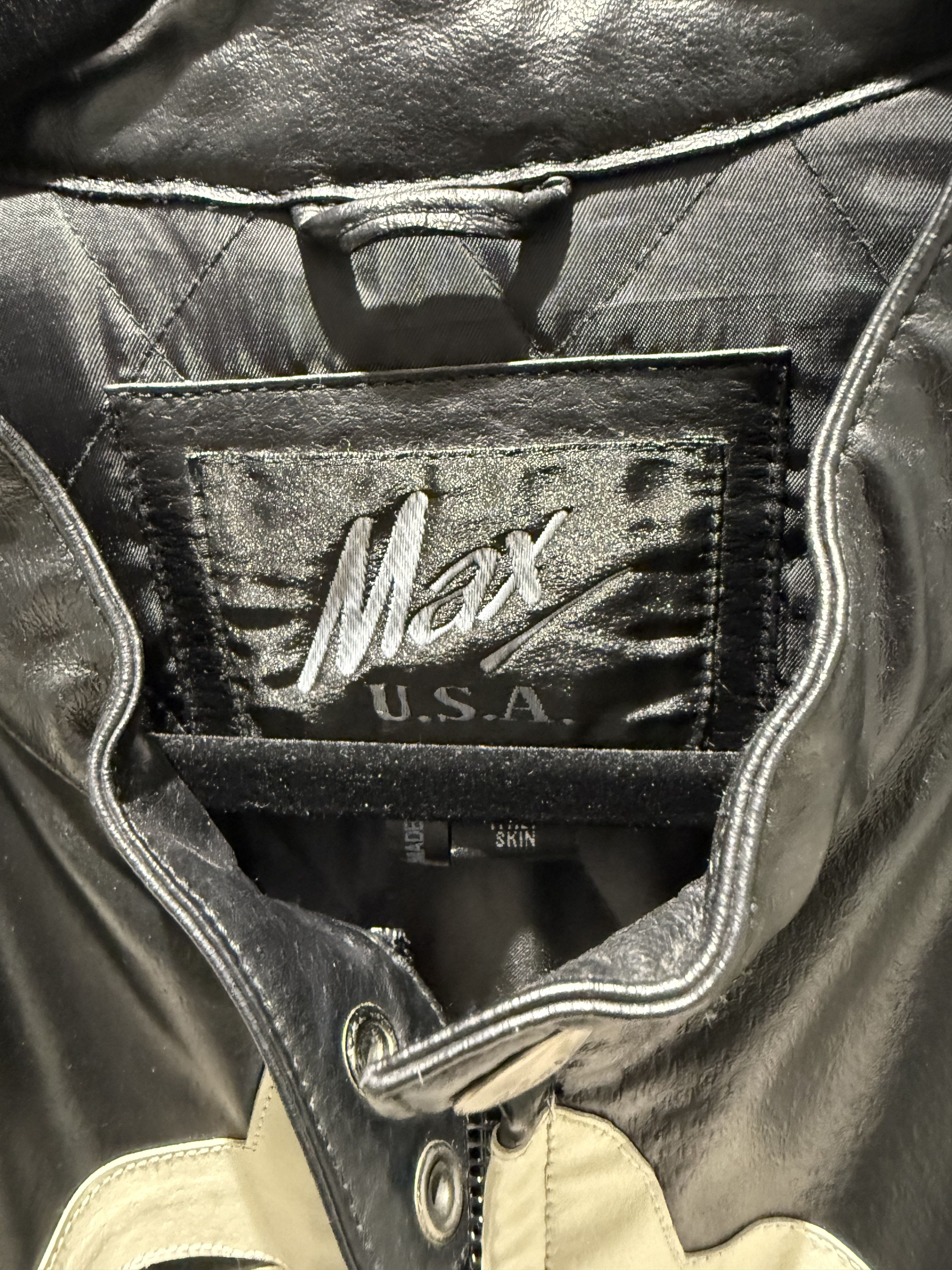 Other SKELETON LEATHER JACKET MAX USA Size US XL / EU 56 / 4 - 2 Thumbnail