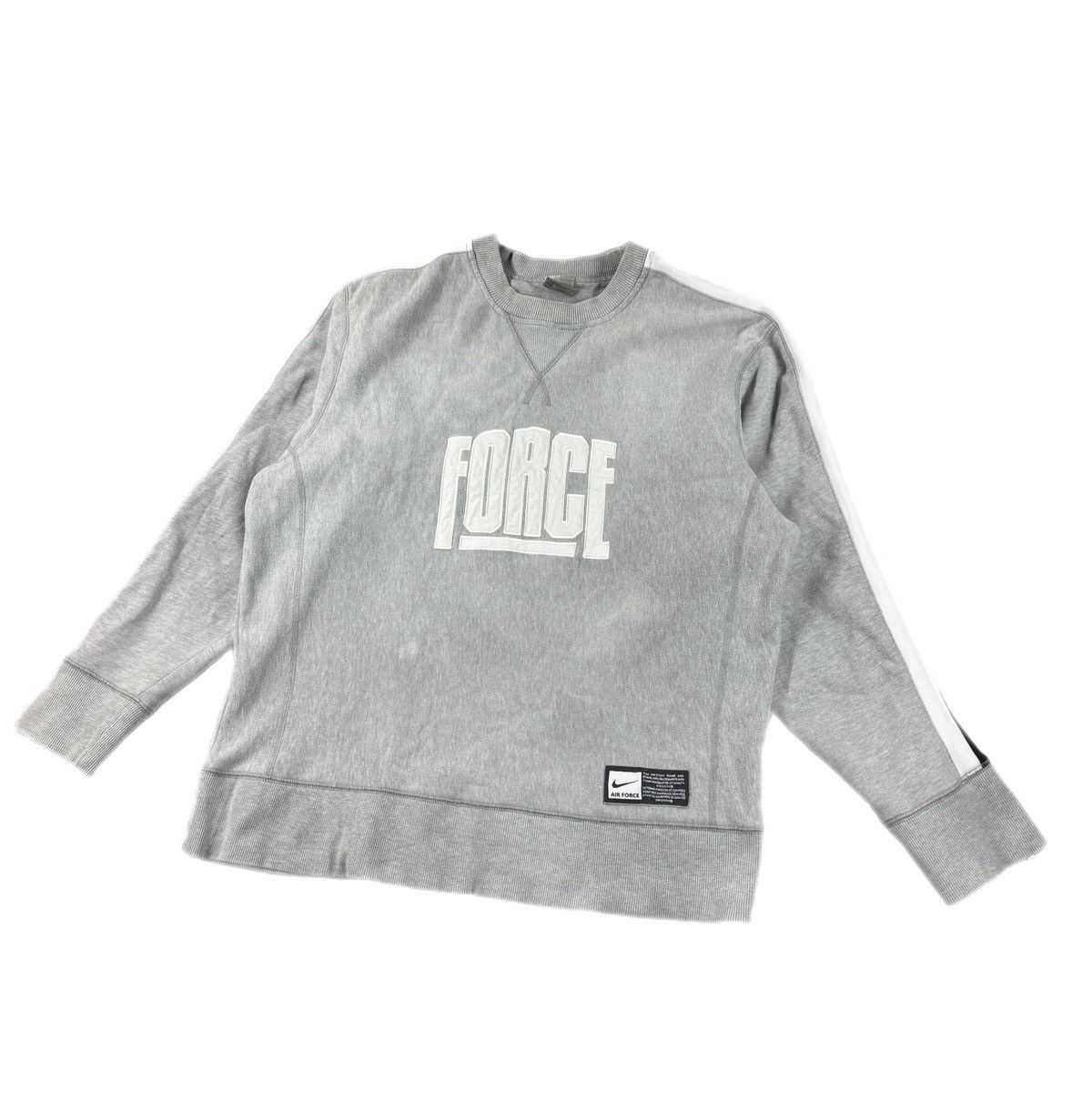 Nike Nike force vintage sweatshirt grey sk8 Size US M / EU 48-50 / 2 - 2 Thumbnail