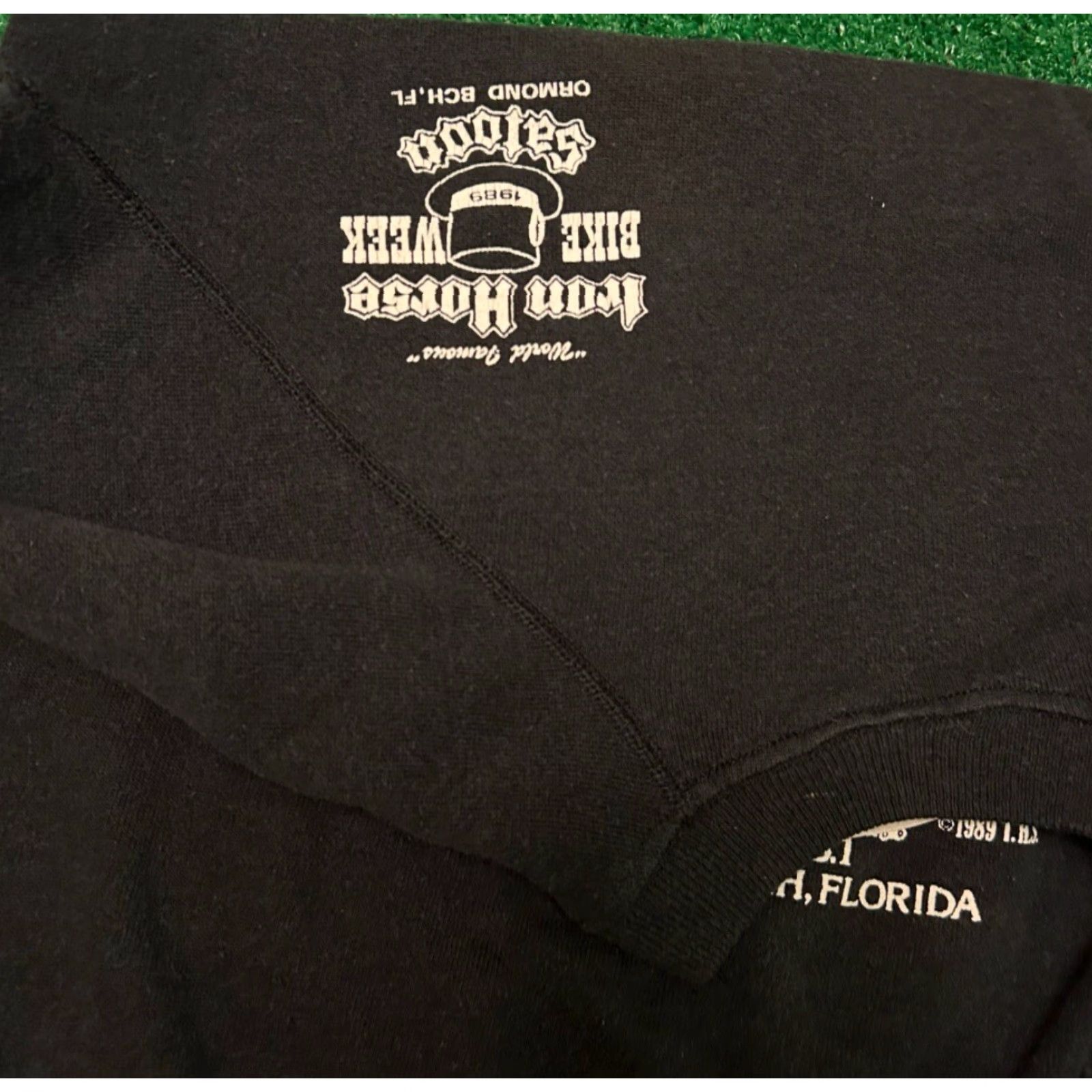 Vintage VINTAGE Iron Horse Saloon Bike Week Biker 1989 VTG Crewneck Sweater Small Size US S / EU 44-46 / 1 - 3 Thumbnail