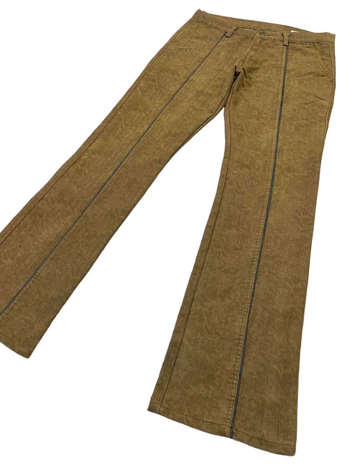 semanticdesign Vintage SemanticDesign Flowers Printed Flare Jeans Size 30" / US 8 / IT 44 - 21 Thumbnail