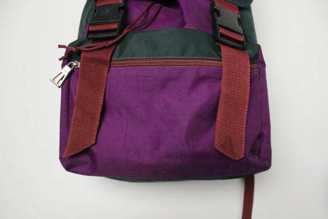 Henri Lloyd Vintage 1990s 90s Henri Lloyd Olmes Carretti Backpack Retro Size ONE SIZE - 7 Thumbnail