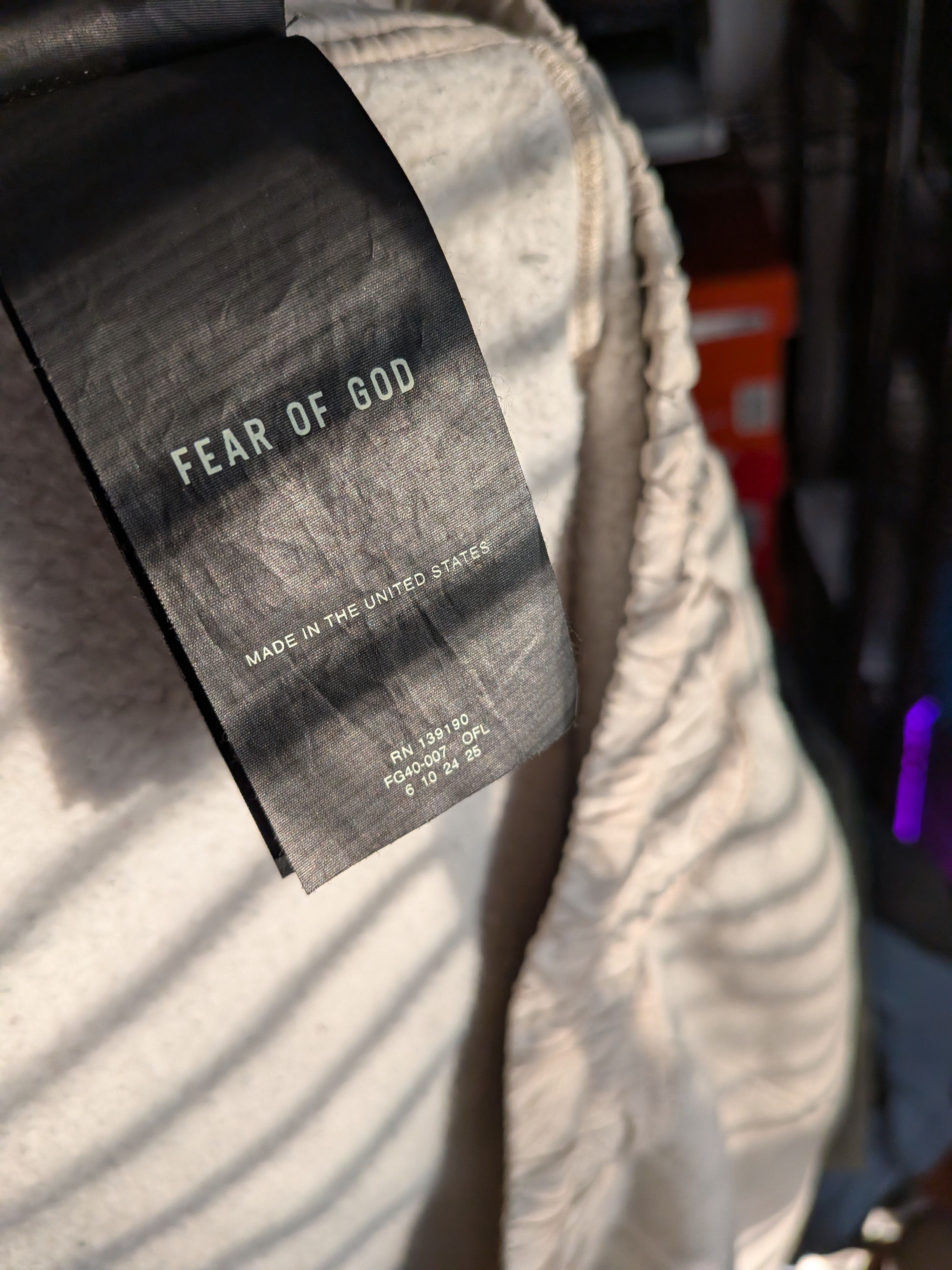 Fear of God 7th Collection - Fleece Sweatpants Size US 36 / EU 52 - 9 Thumbnail