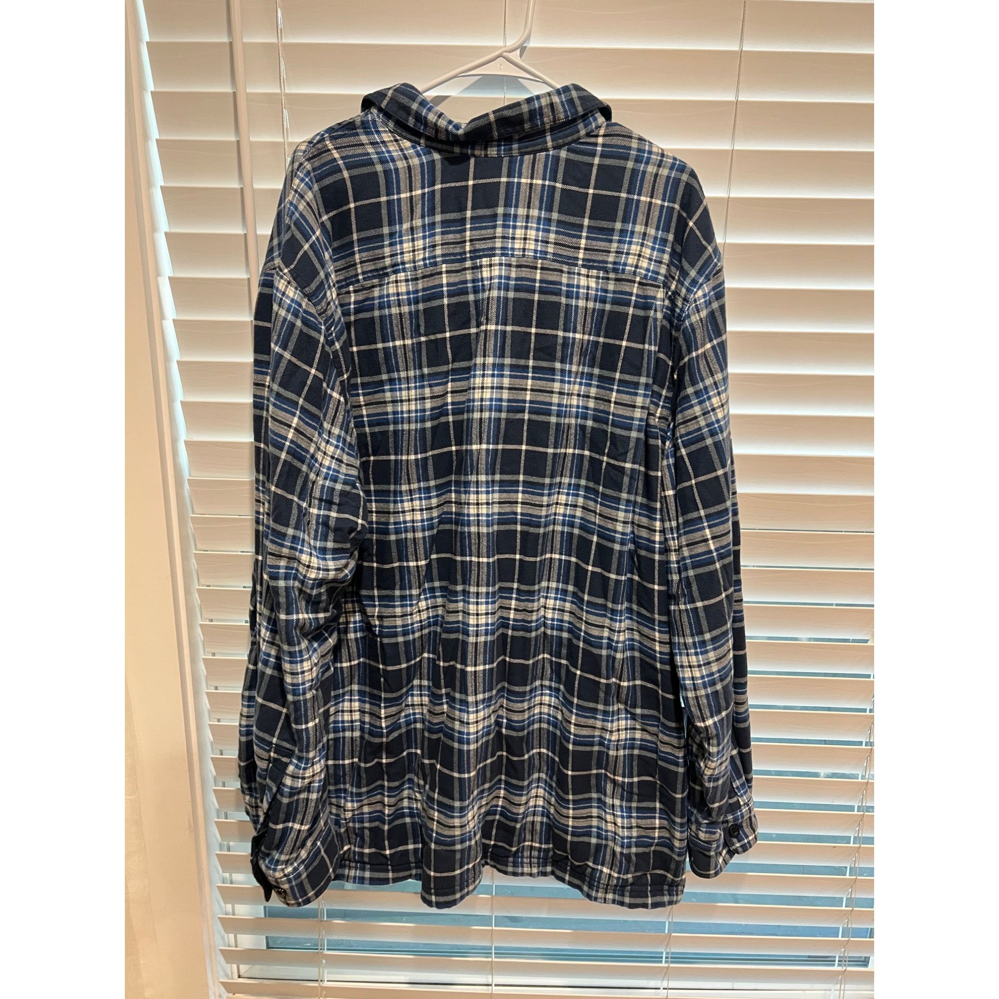 L.L. Bean LL Bean Fleece Lined Flannel Button Up Shirt - Size XXL Size US XXL / EU 58 / 5 - 3 Thumbnail