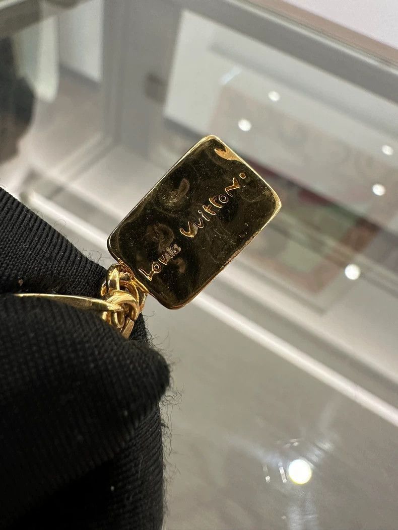 Louis Vuitton Louis Vuitton Gold Airplane Pendant Necklace- Size ONE SIZE - 6 Thumbnail