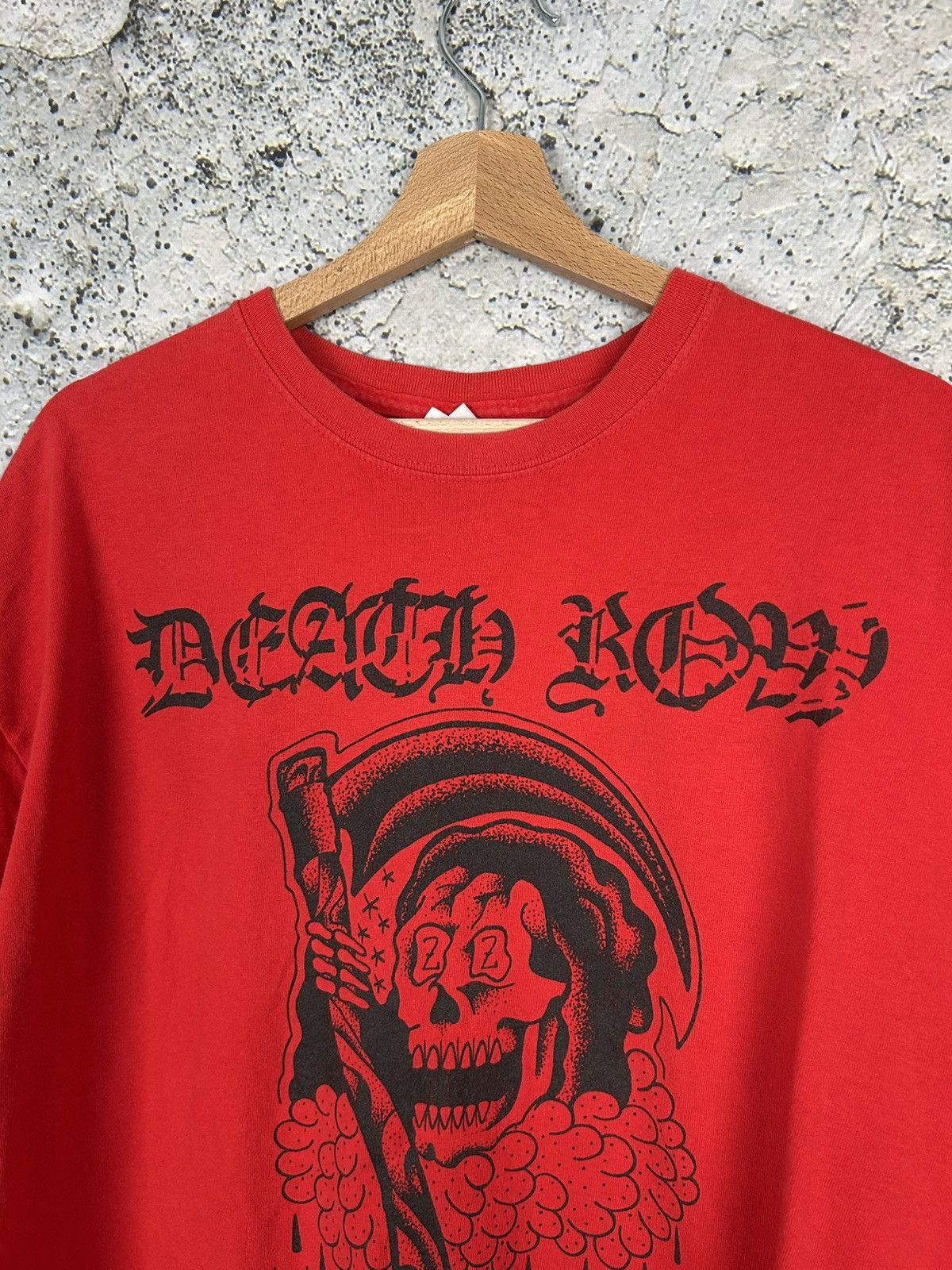Band Tees Vintage Death Row Punk Black Metal Rock Band Tee Grunge Size US XL / EU 56 / 4 - 3 Thumbnail