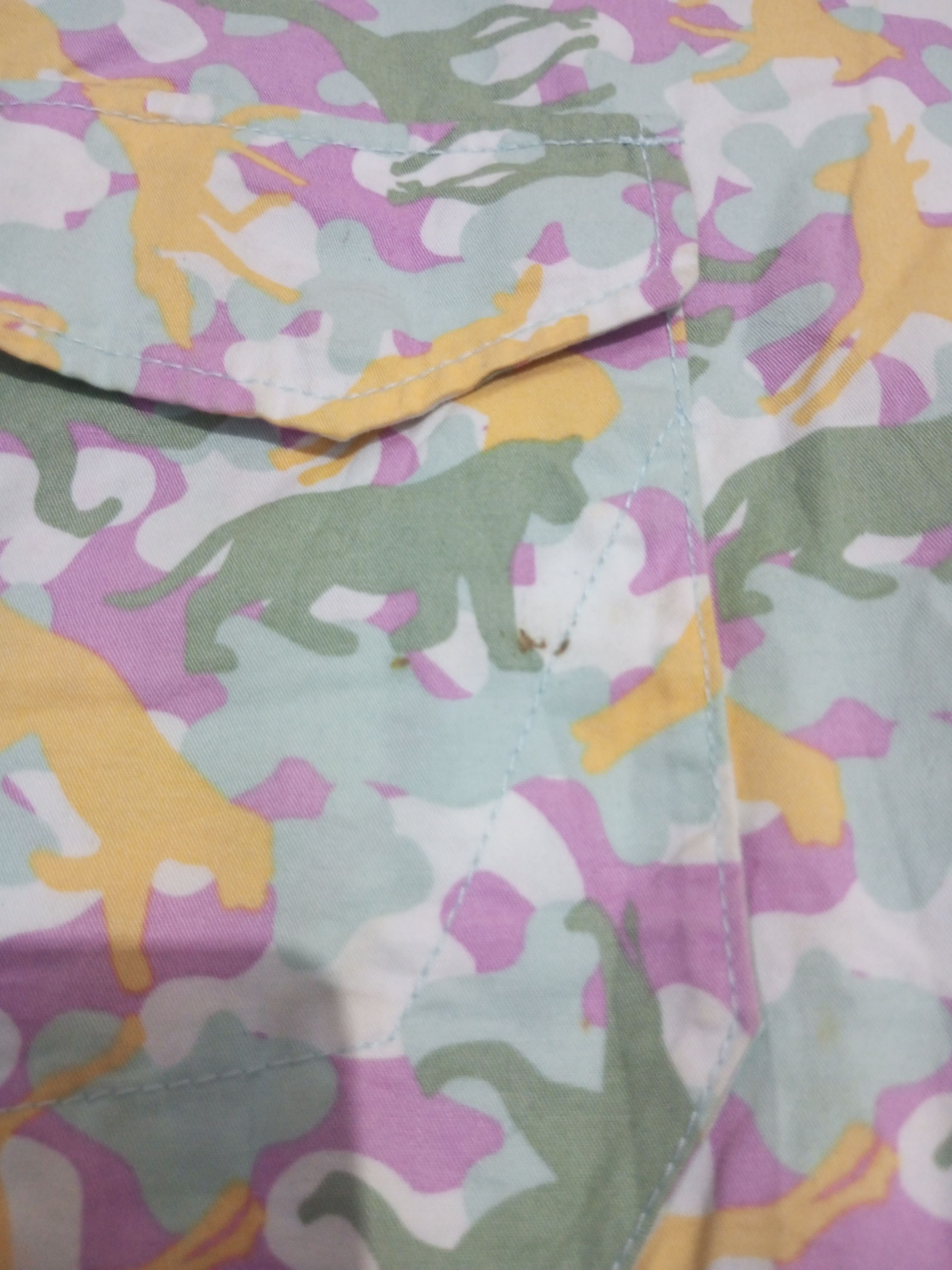 20471120 Vintage Leshop Multi pocket camo animals parka jacket Size US M / EU 48-50 / 2 - 11 Thumbnail