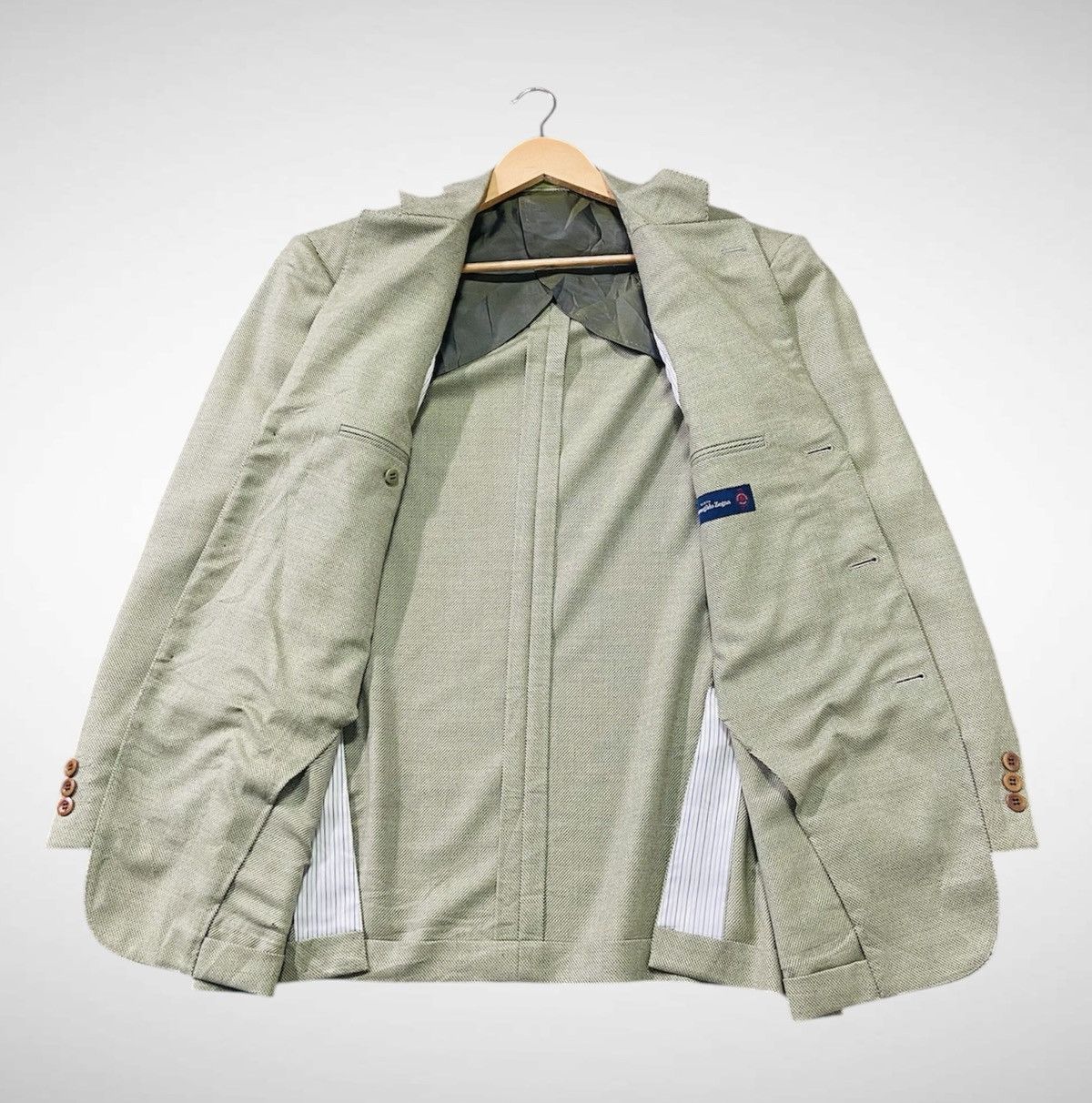 Ermenegildo Zegna Ermenegildo Zegna Blazer Size US L / EU 52-54 / 3 - 3 Thumbnail
