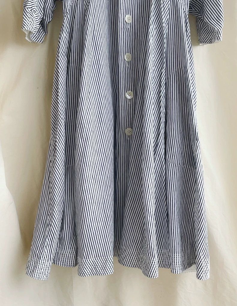 Comme des Garcons Comme Des Garcons Junya Watanabe Blue and White Stripe Nav Size XS / US 0-2 / IT 36-38 - 5 Thumbnail