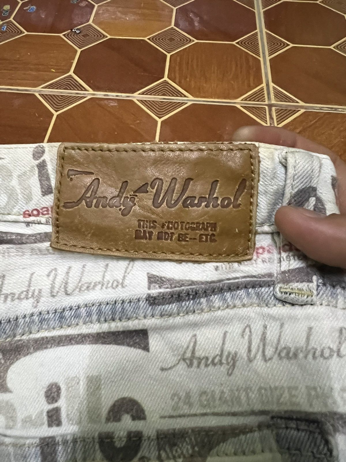 Andy Warhol × Hysteric Glamour × Japanese Brand HYSTERIC GLAMOUR X ANDY WARHOL JAPANESE BRAND DENIM Size US 30 / EU 46 - 16 Thumbnail
