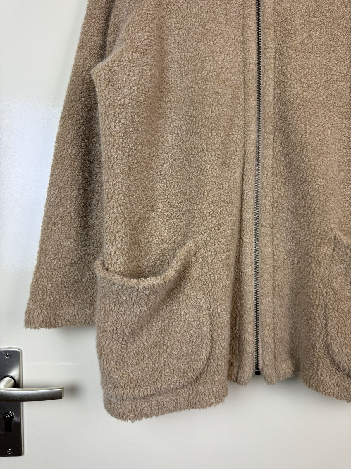 Marimekko Marimekko vintage Sherpa Teddy wool coat zip jacket M over Size M / US 6-8 / IT 42-44 - 2 Thumbnail