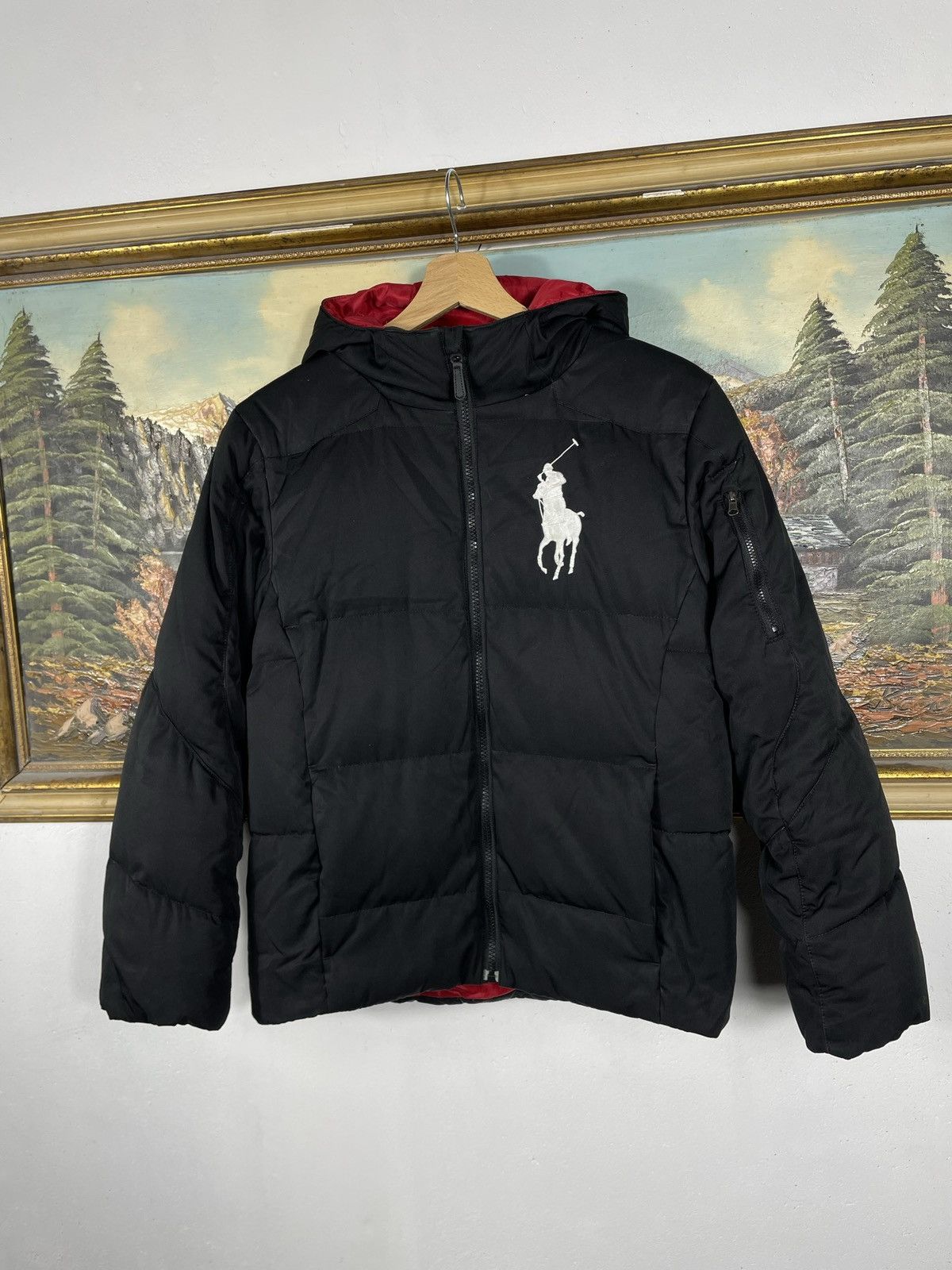 Polo Ralph Lauren × Ralph Lauren × Vintage Polo Ralph Lauren Big Pony Logo Jacket Hoodie Retro 00s Size S / US 4 / IT 40 - 3 Thumbnail