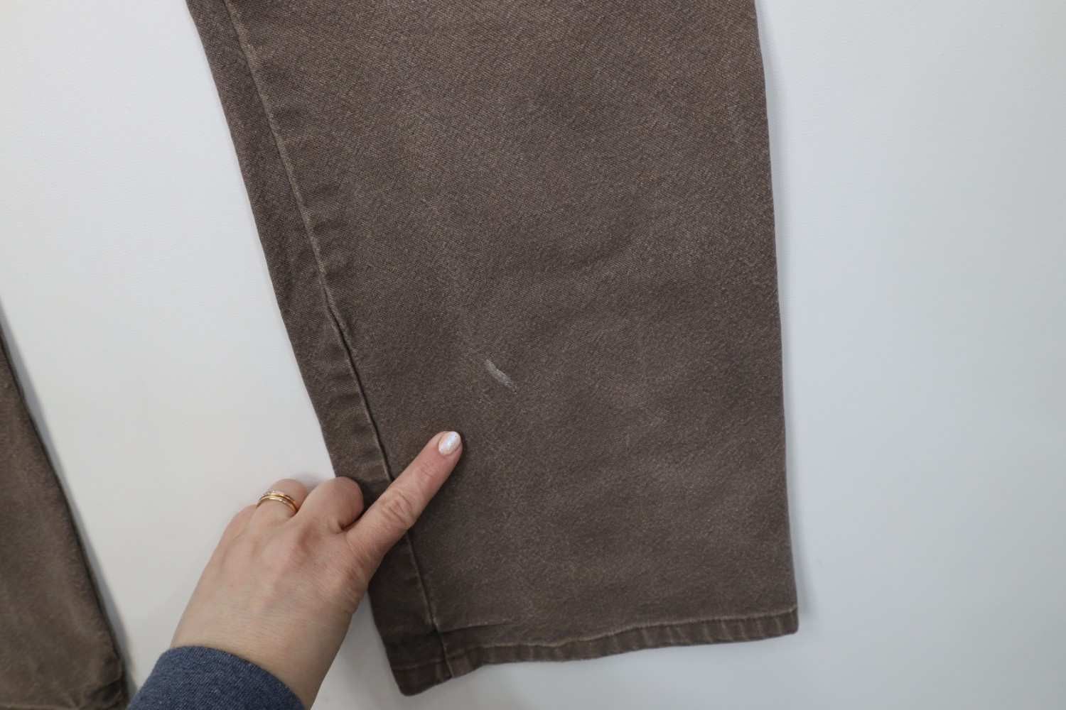 Dickies Vintage Y2K Dickies Canvas Wide Leg Dungaree Pants Brown Size US 36 / EU 52 - 14 Thumbnail